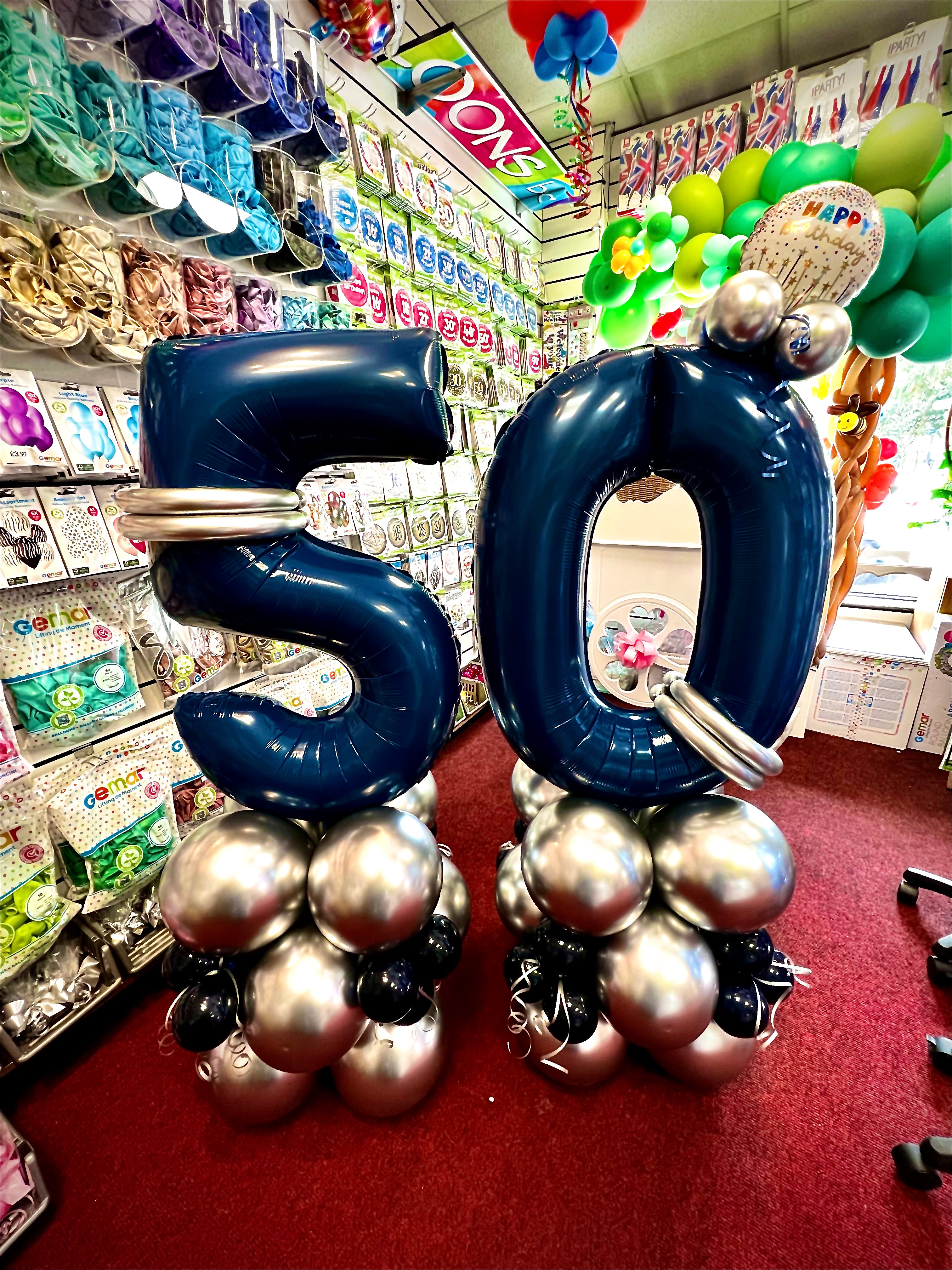 Premium Number Balloon Stander - The Party Hut