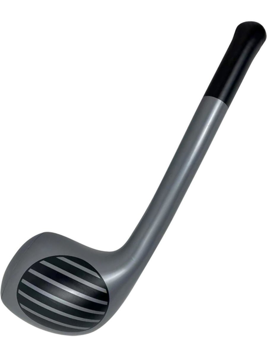 Inflatable Golf Club, Silver | The Party Hut
