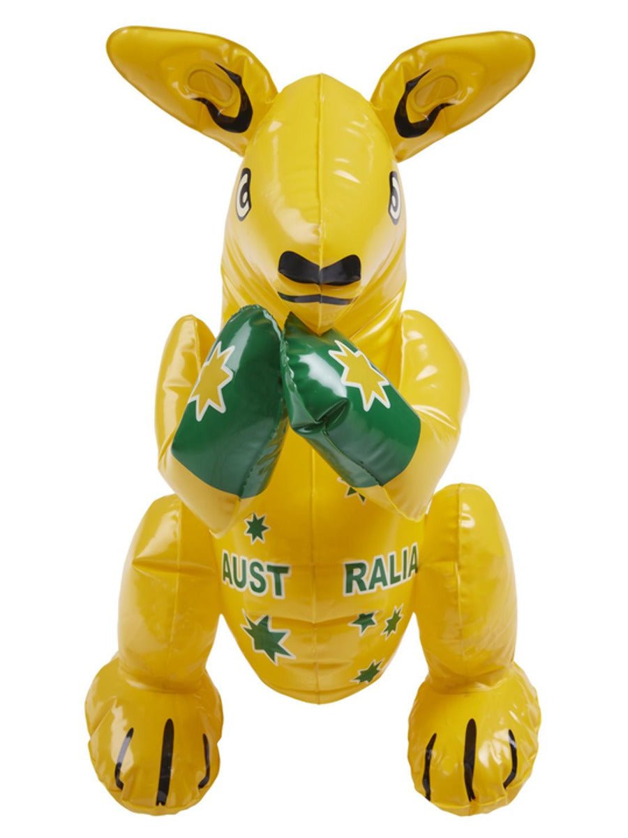 Inflatable Kangaroo, Yellow | The Party Hut