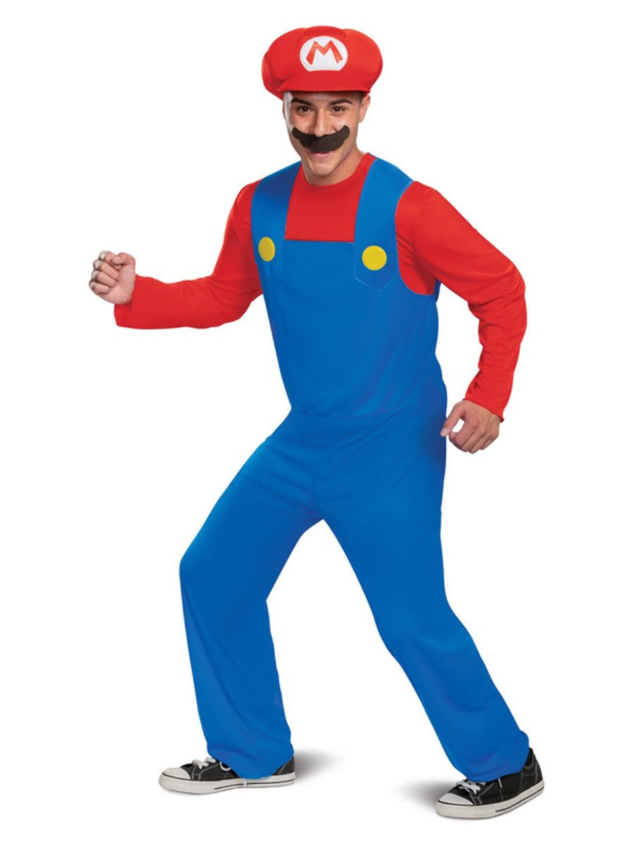 Nintendo Super Mario Brothers Mario Costume | The Party Hut
