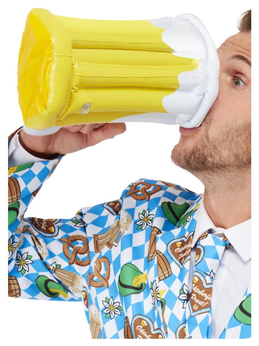 Oktoberfest Inflatable Stein, Yellow | The Party Hut