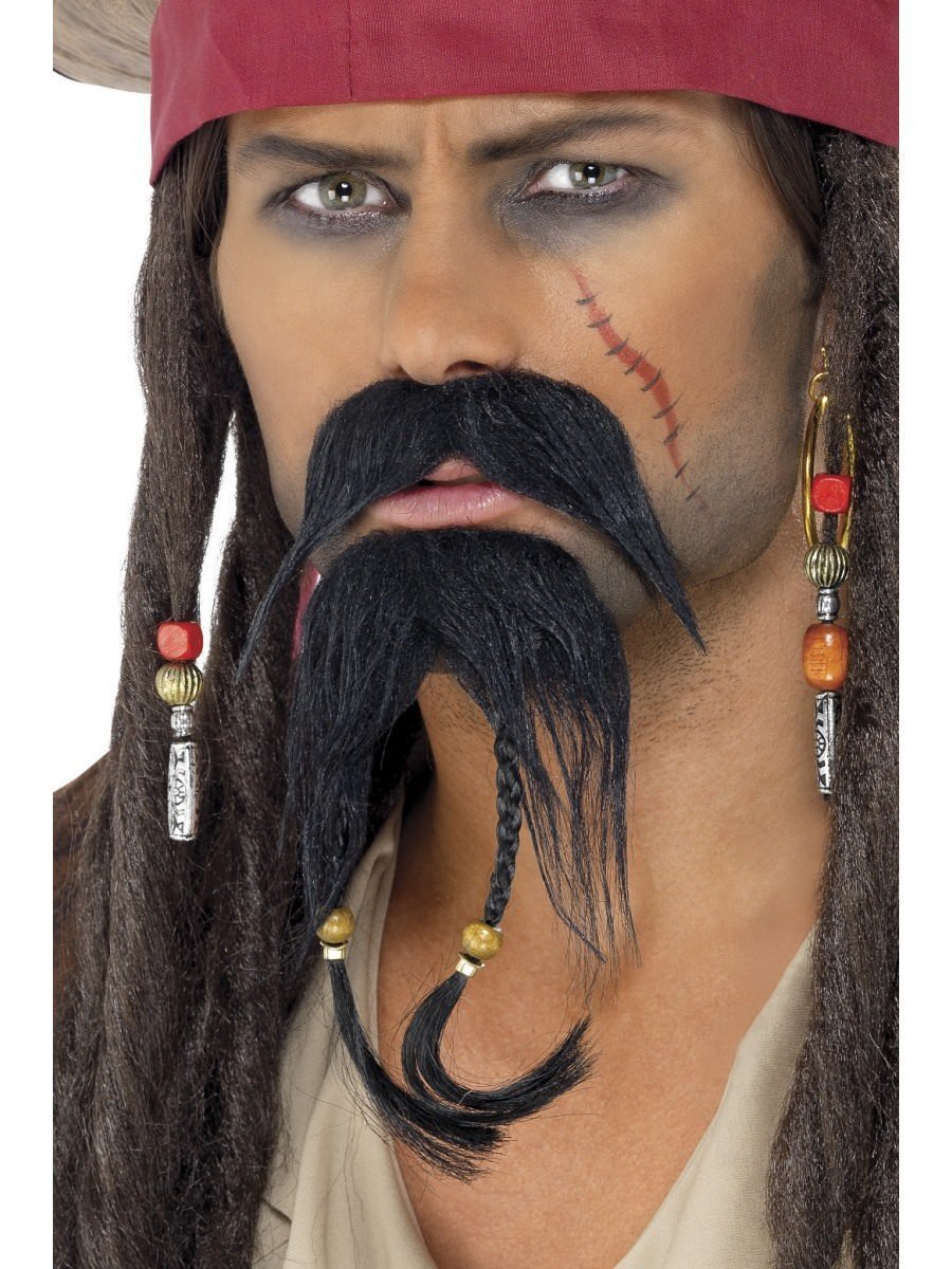 Pirate Facial Hair Set | The Party Hut