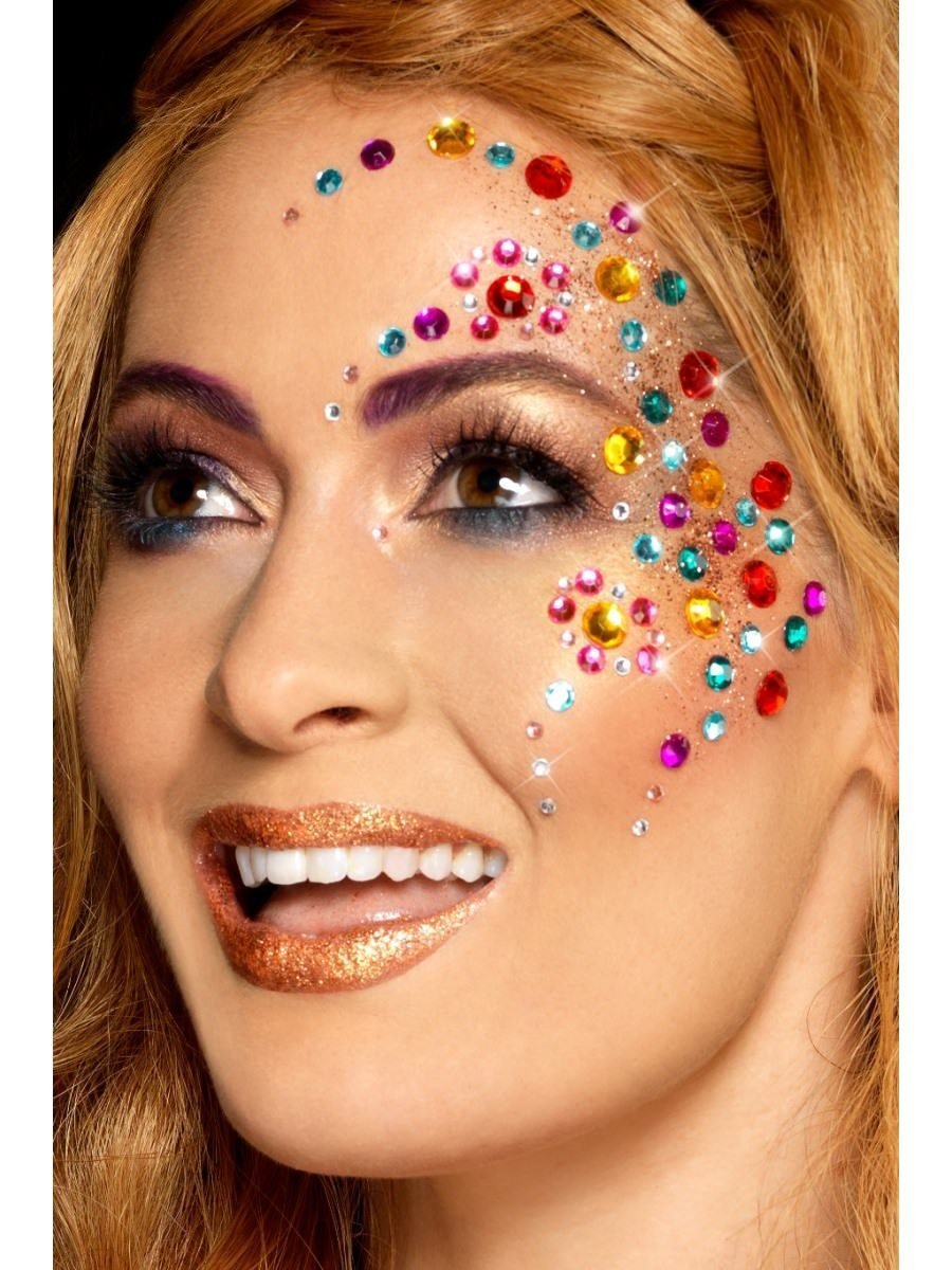 Rainbow Jewel Face Gems | The Party Hut
