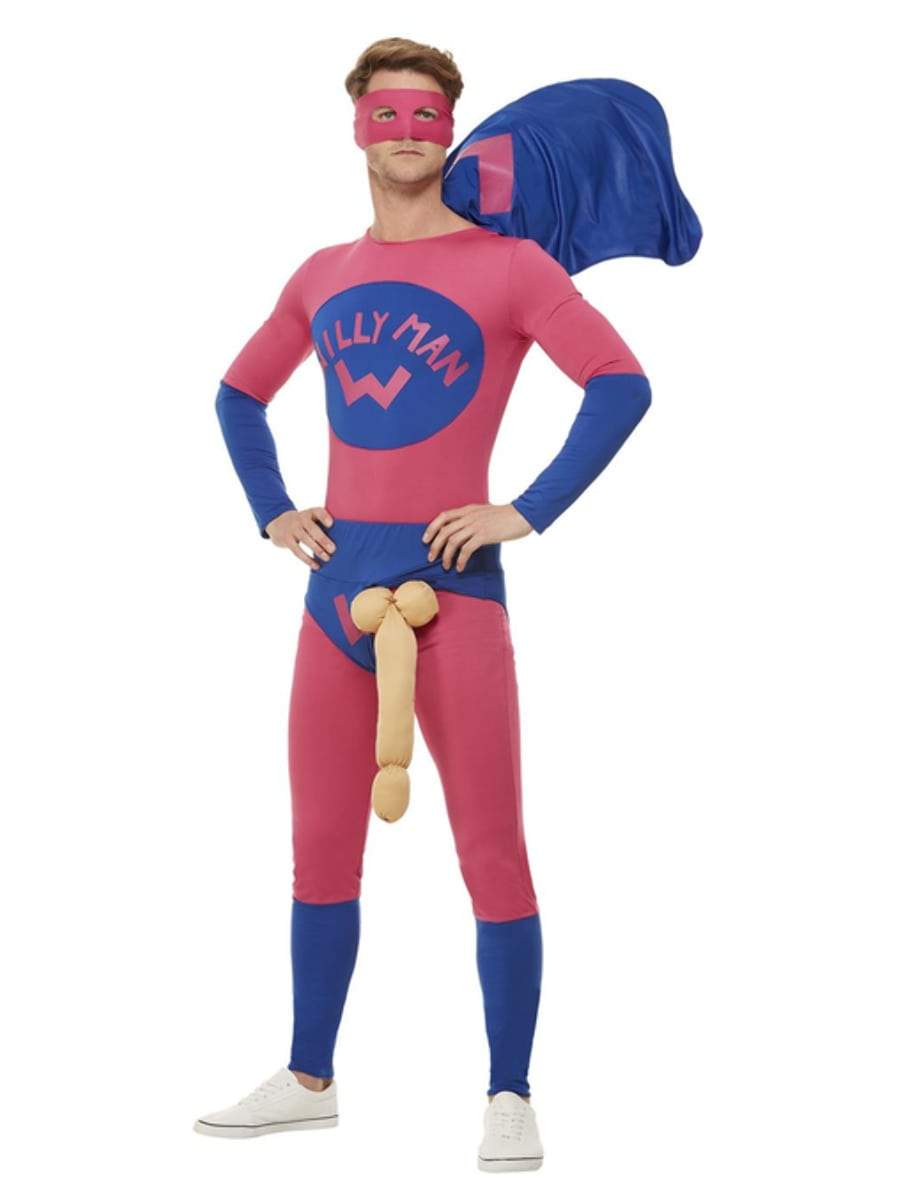 Willyman Superhero Costume | The Party Hut