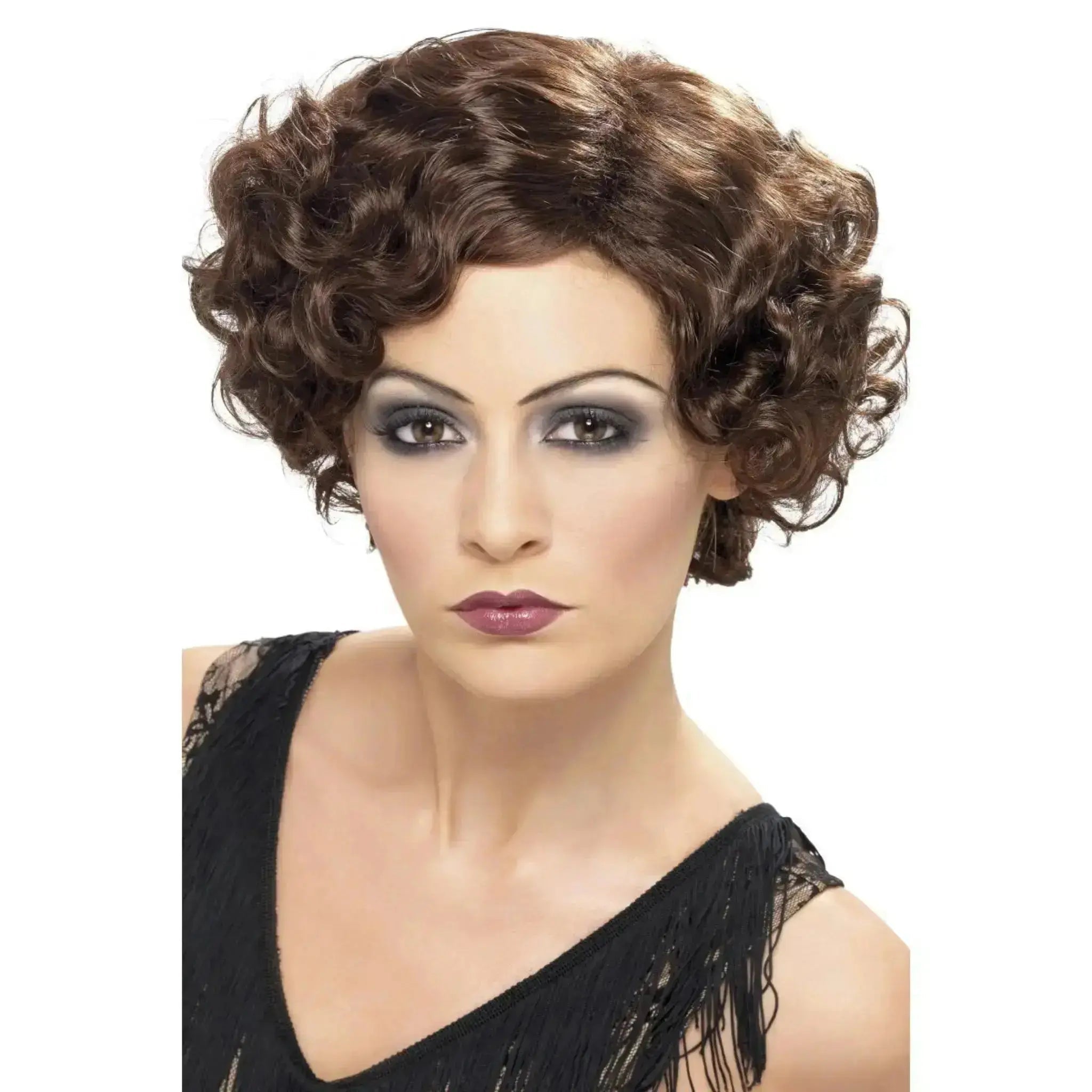 1920s Flirty Flapper Wigs, Short and Wavy | The Party Hut