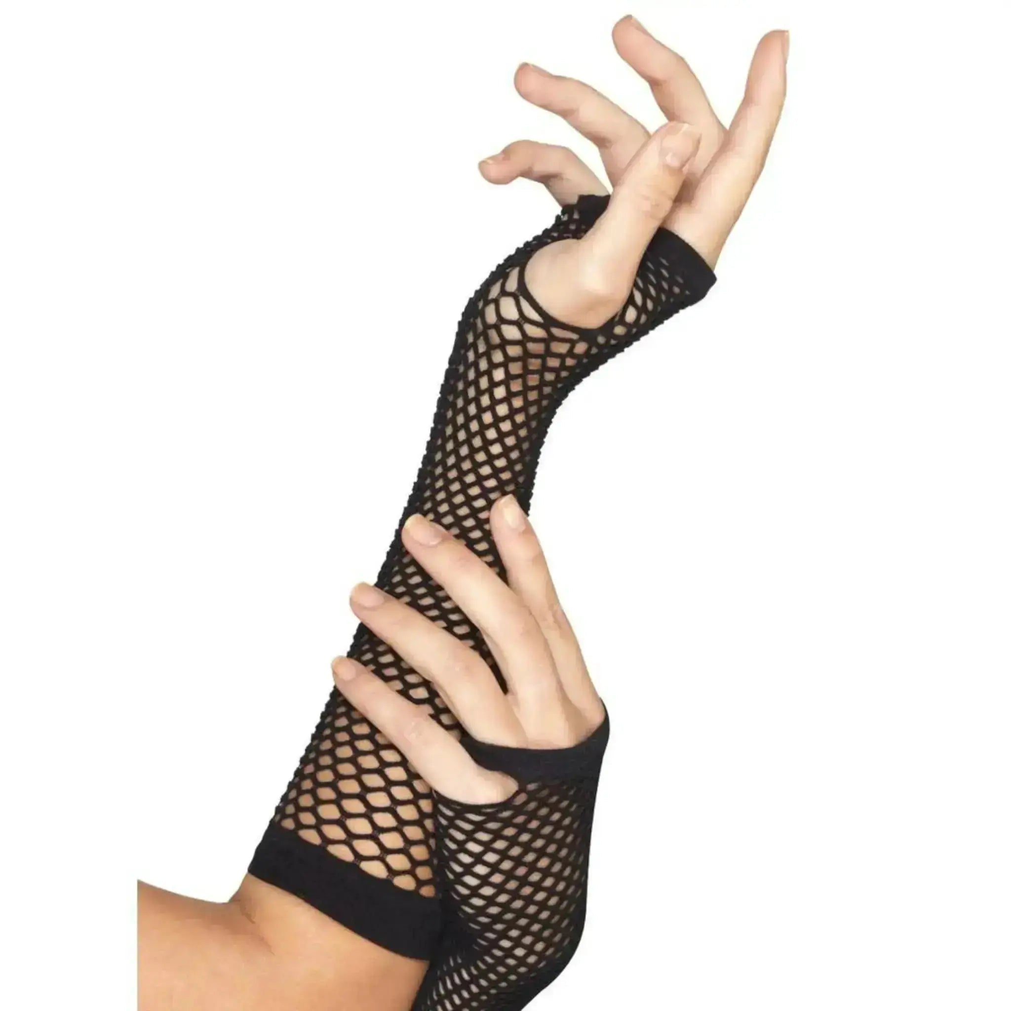 1980s Fishnet Gloves | The Party Hut