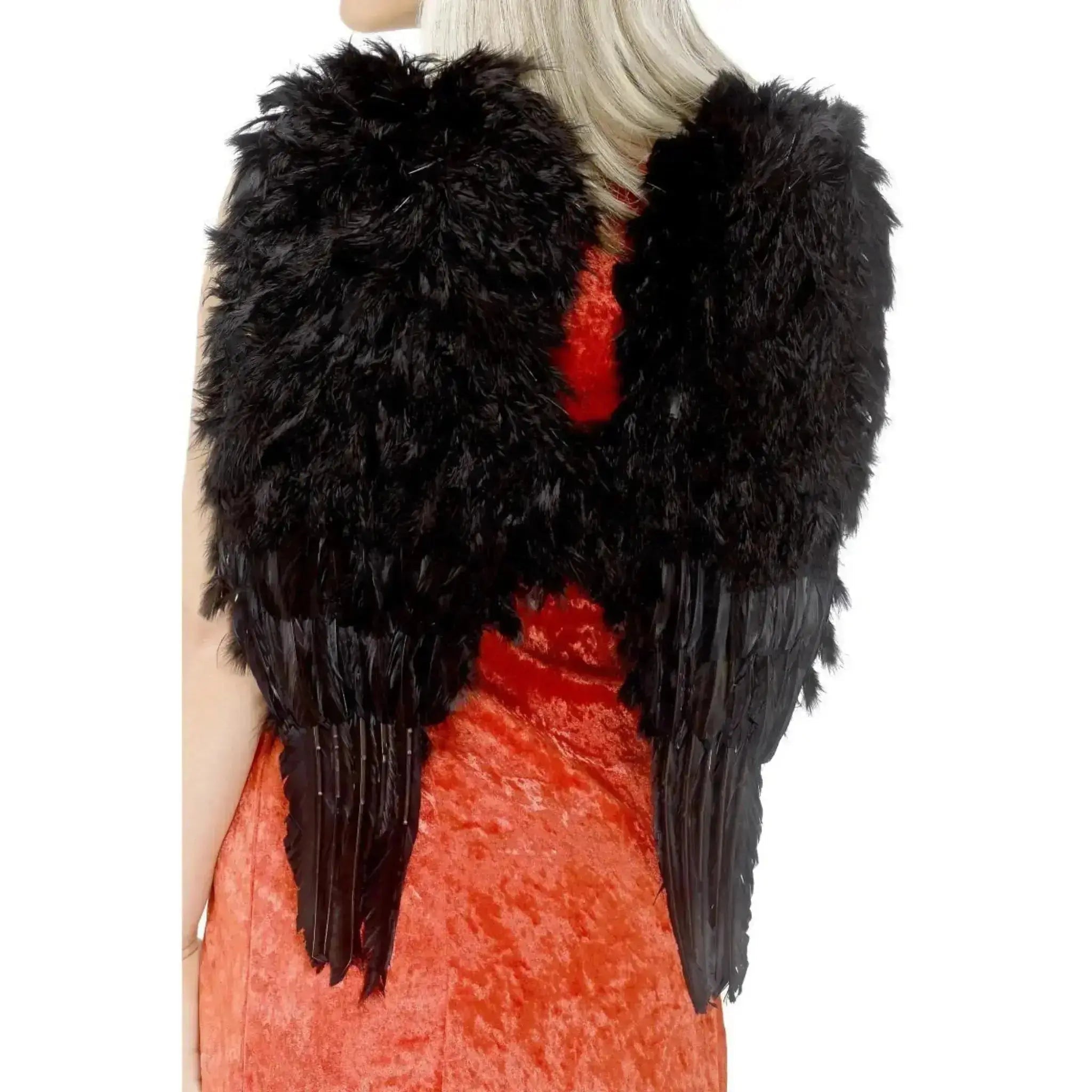 Angel Wings (Black) | The Party Hut