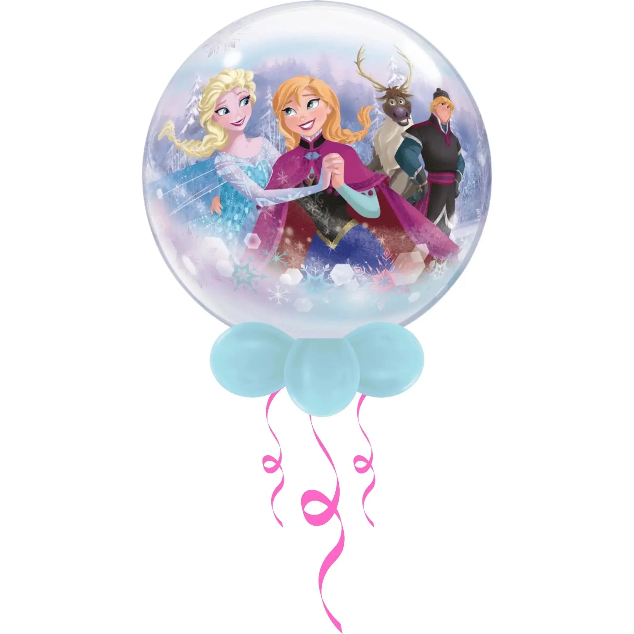 Bubble Balloon - Disney Frozen Characters | The Party Hut