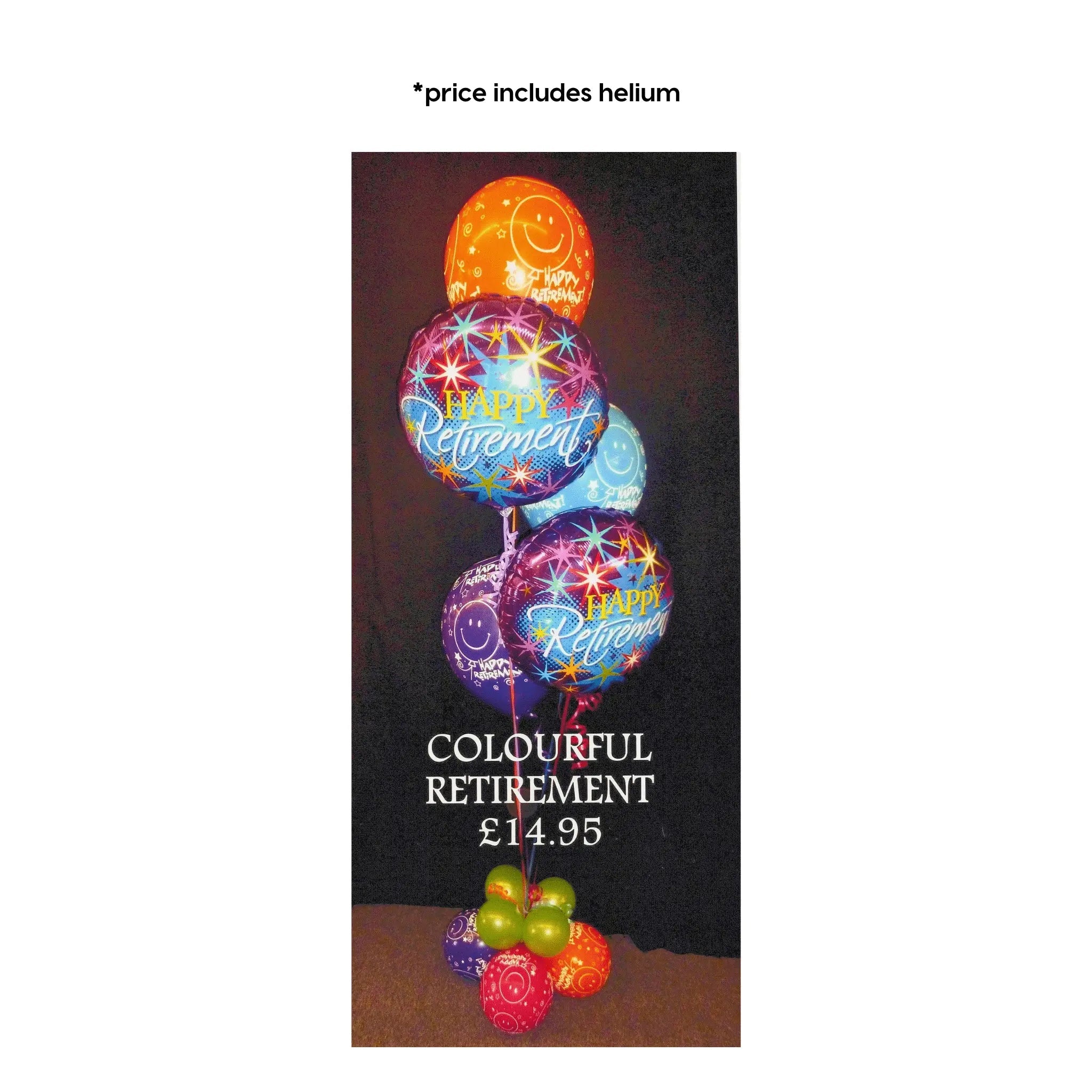 Colourful Retirement Bouquet | The Party Hut