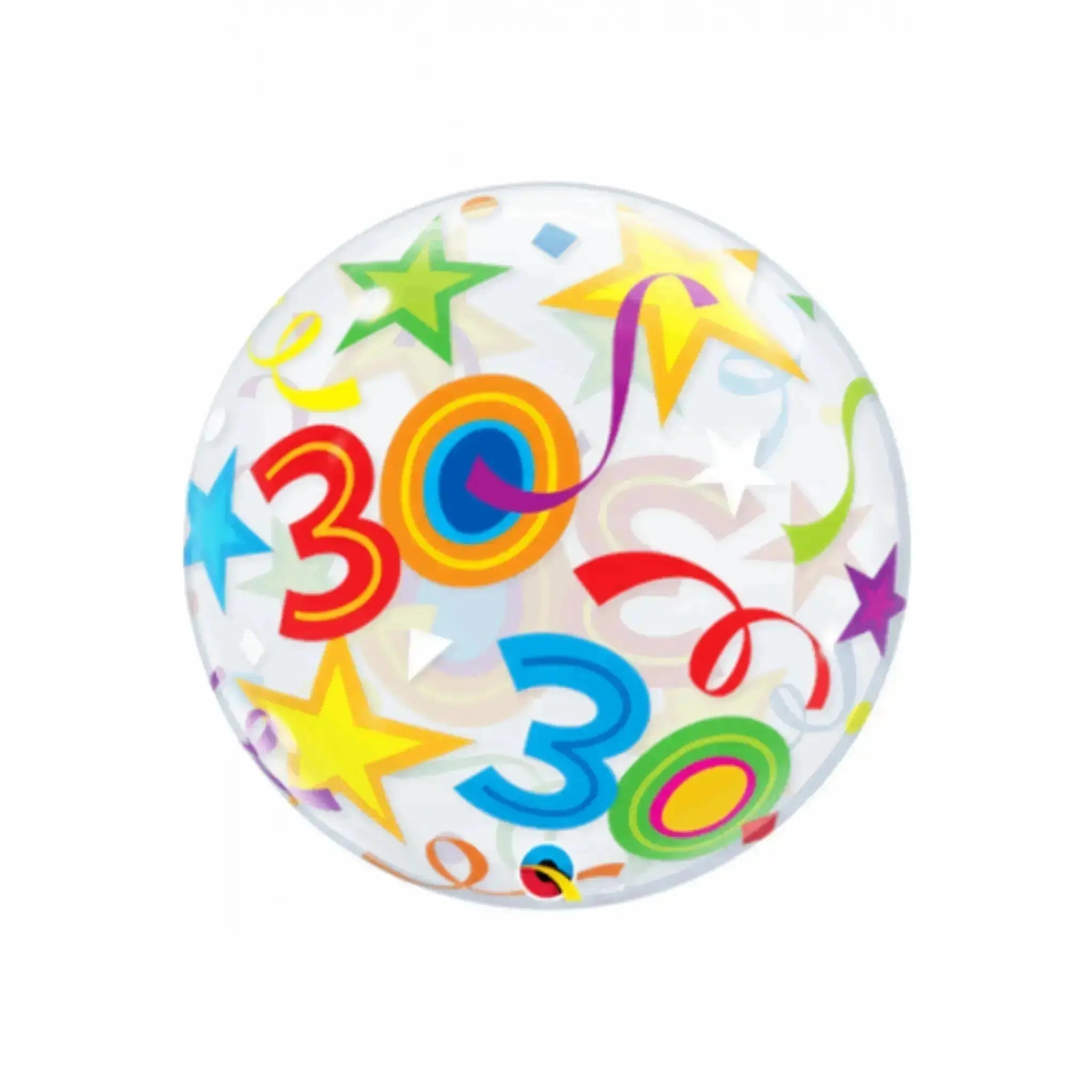 Crazy Colour, Age 30 Balloon | The Party Hut