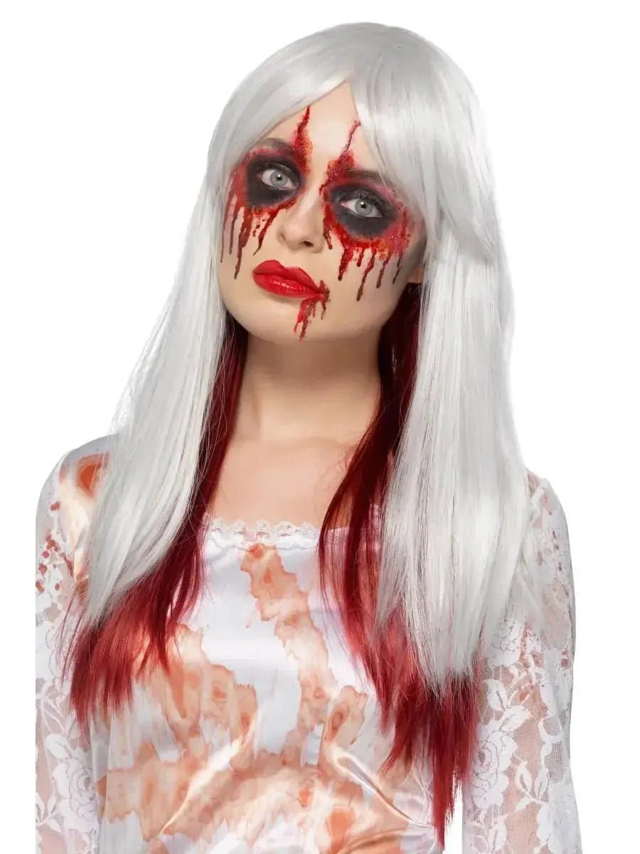 Deluxe Blood Drip Ombre Wig | The Party Hut
