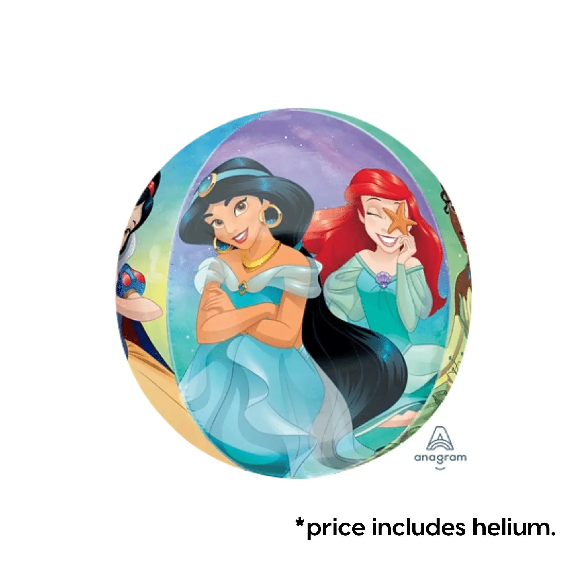 Disney Princess Birthday ORBZ Balloon | The Party Hut