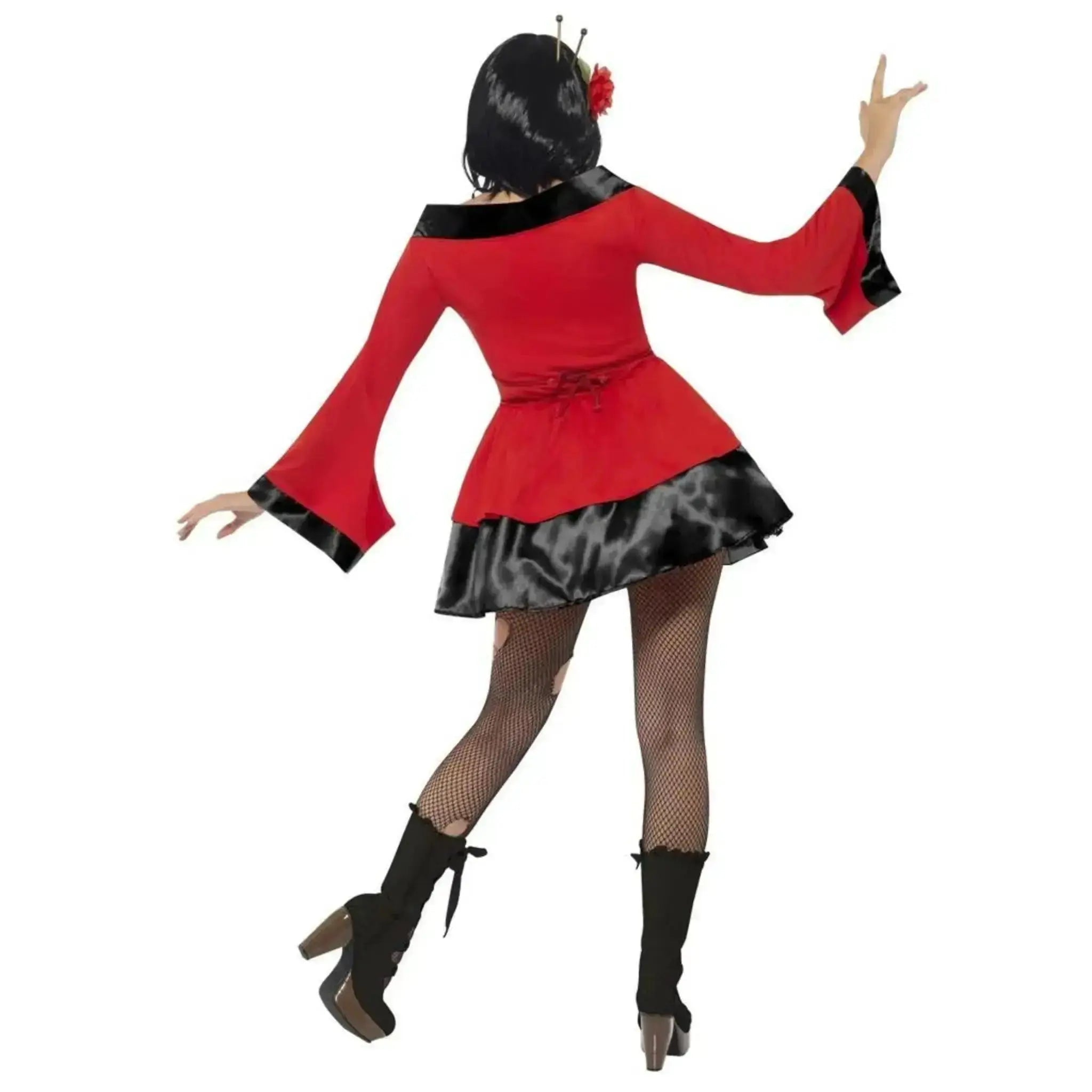 Gothic Geisha Woman Costume | The Party Hut
