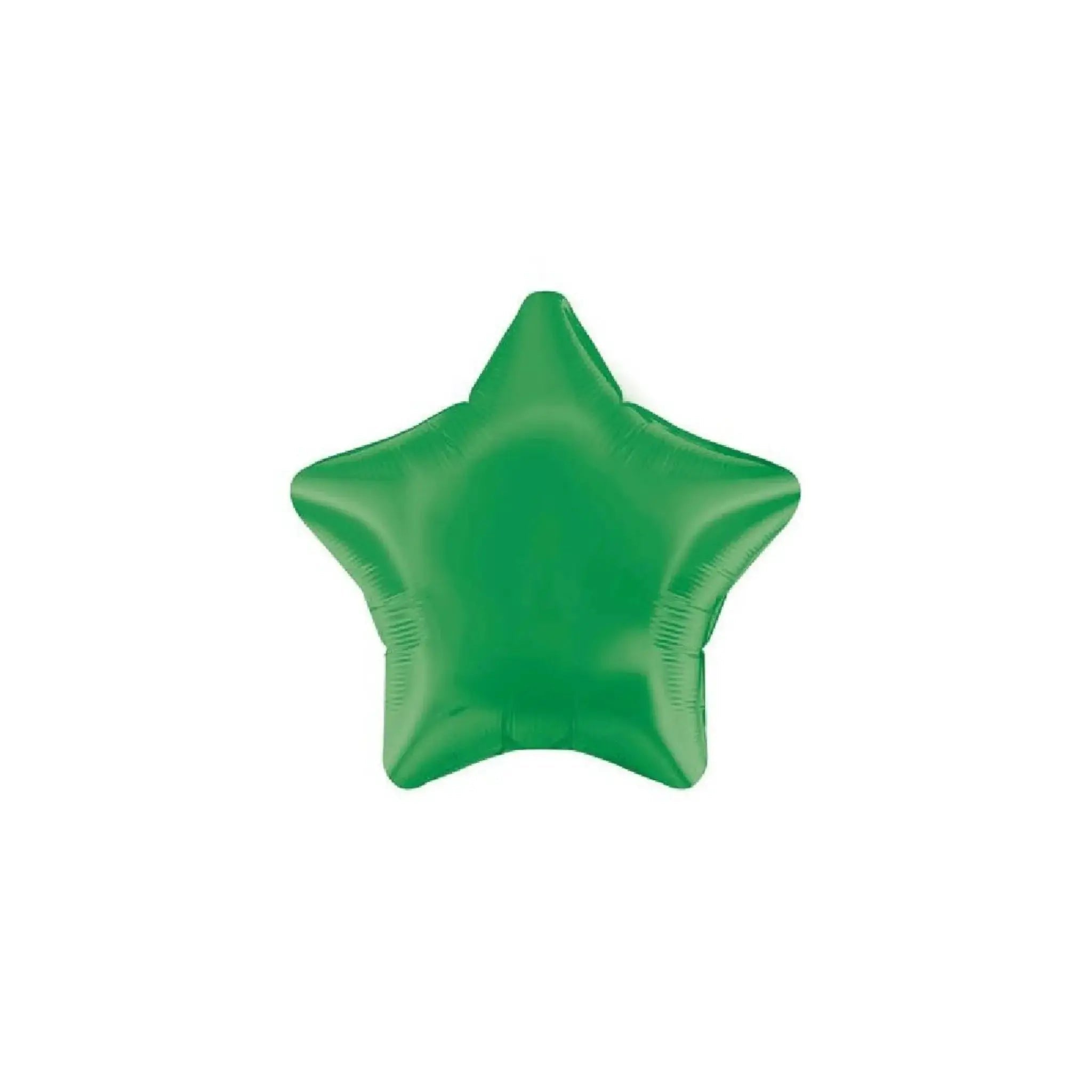 Green (20inch) Star Balloon | The Party Hut