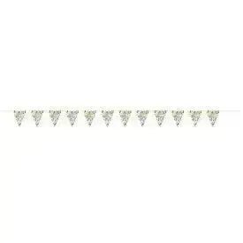 Happy Birthday Bunting (Colourful Confetti) 12ft | The Party Hut