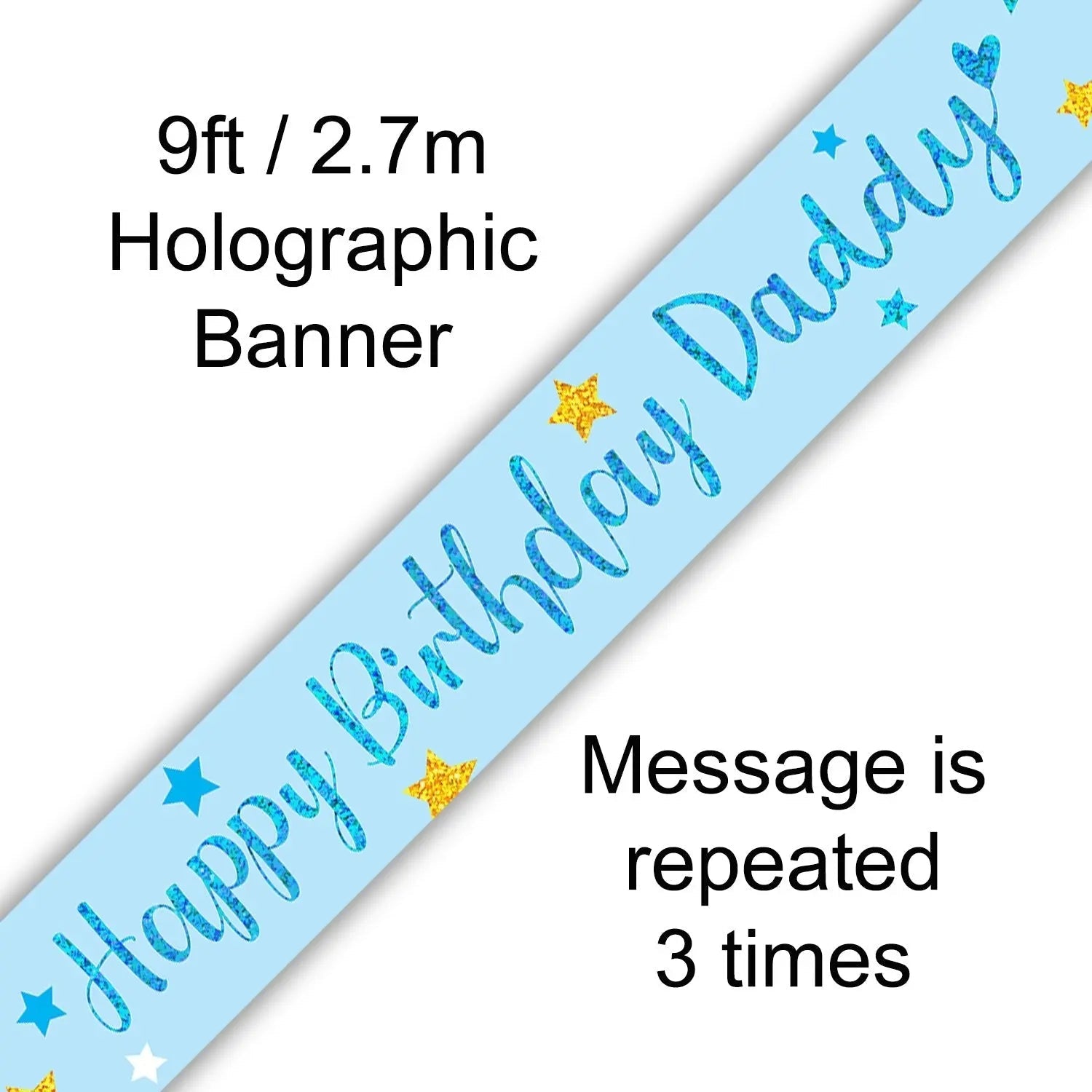 Happy Birthday Daddy Banner | The Party Hut