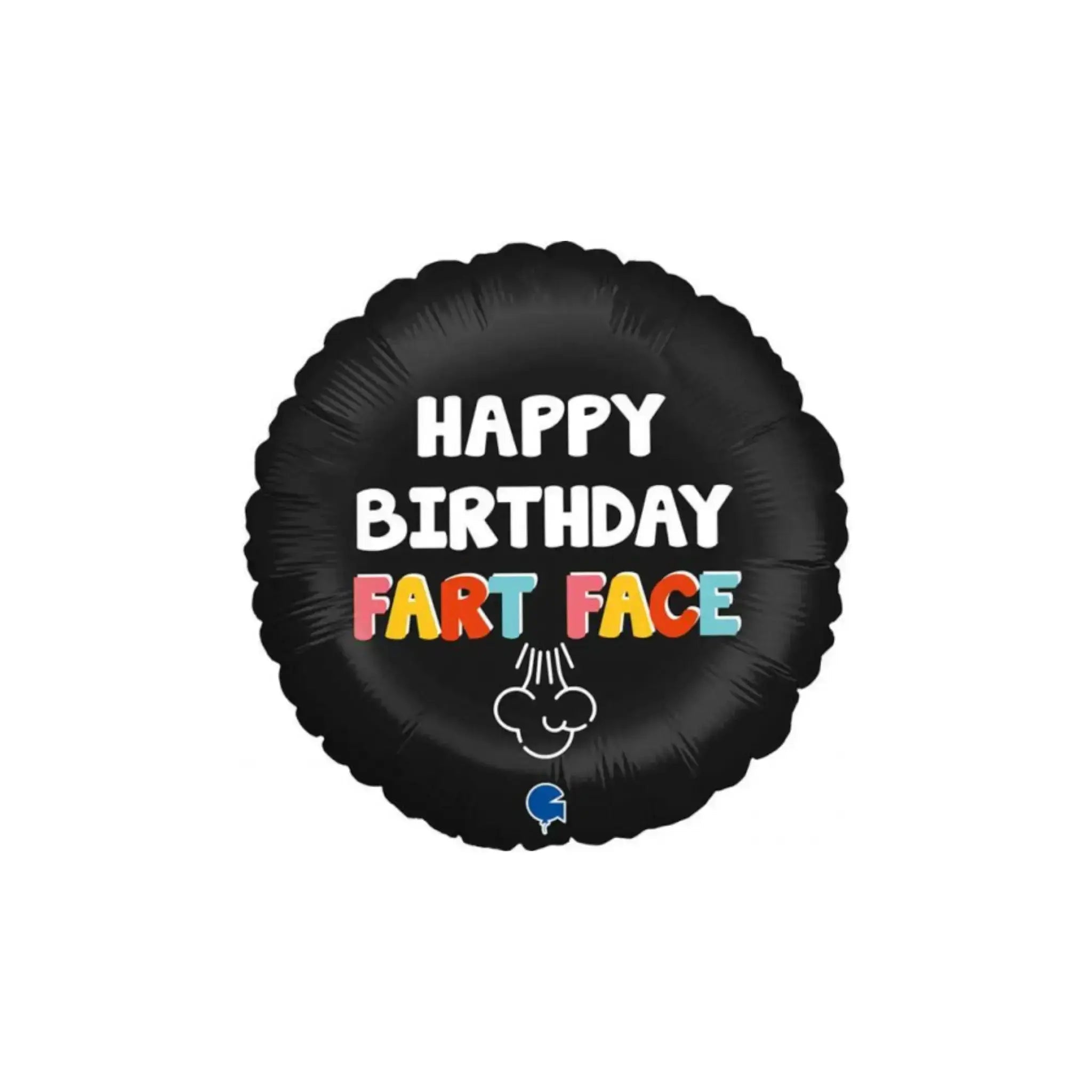 Happy Birthday Fart Face Balloon | The Party Hut