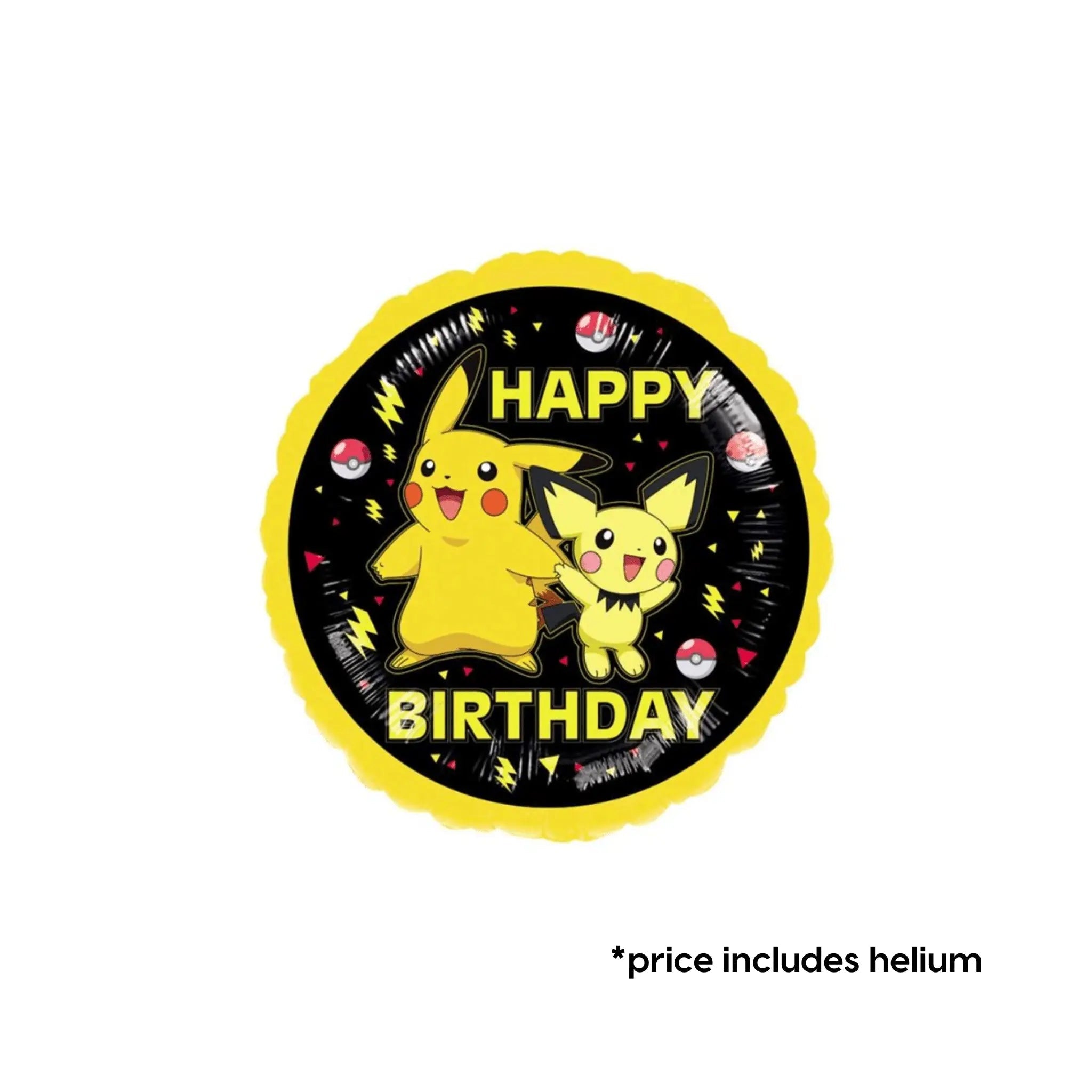 Happy Birthday Pikachu Balloon | The Party Hut