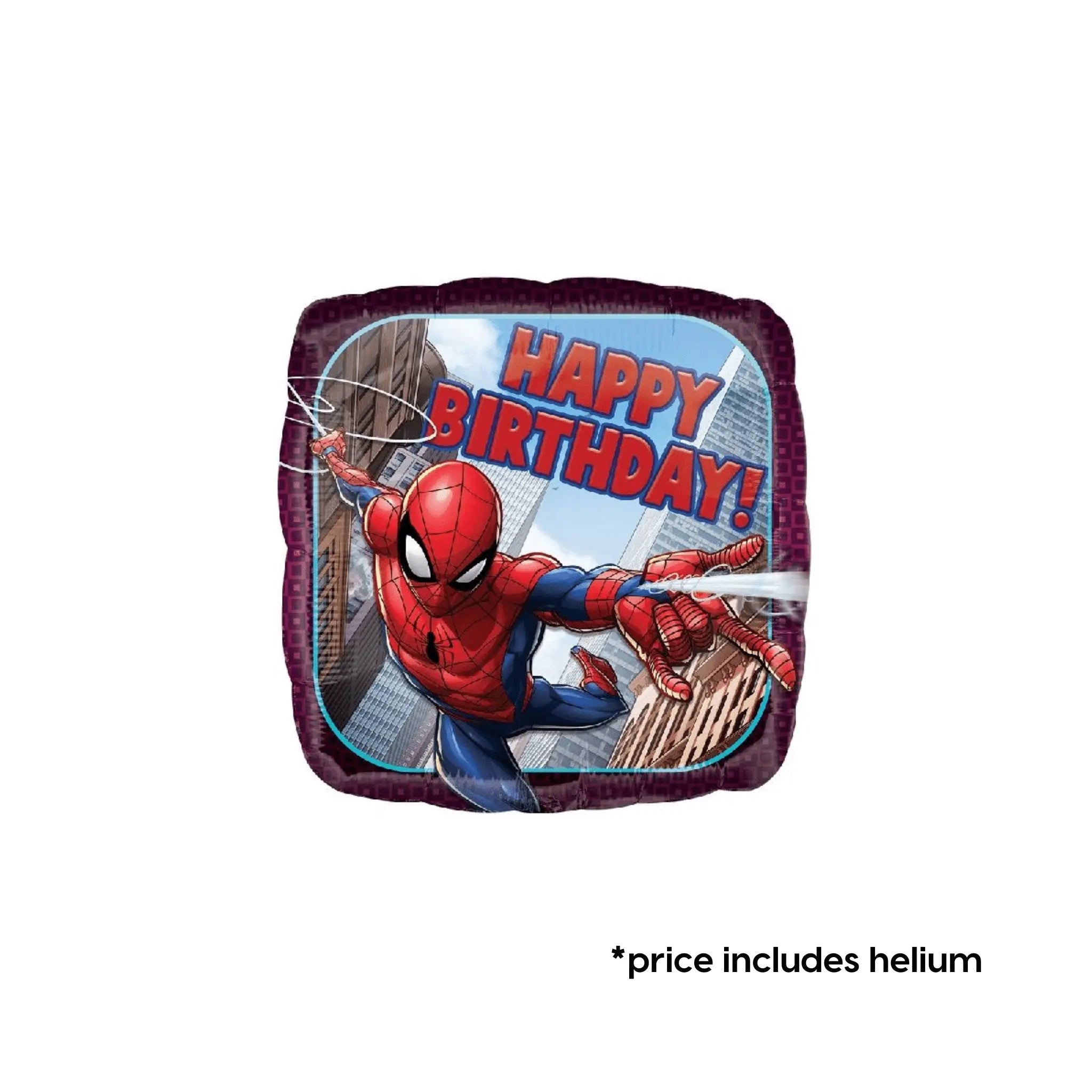 Happy Birthday Spiderman Balloon | The Party Hut