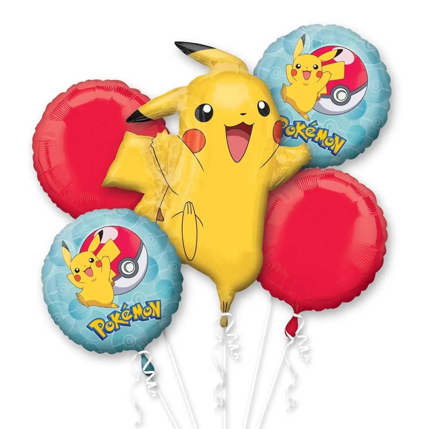 Mega Pokemon & Pikachu Balloon Bouquet | The Party Hut