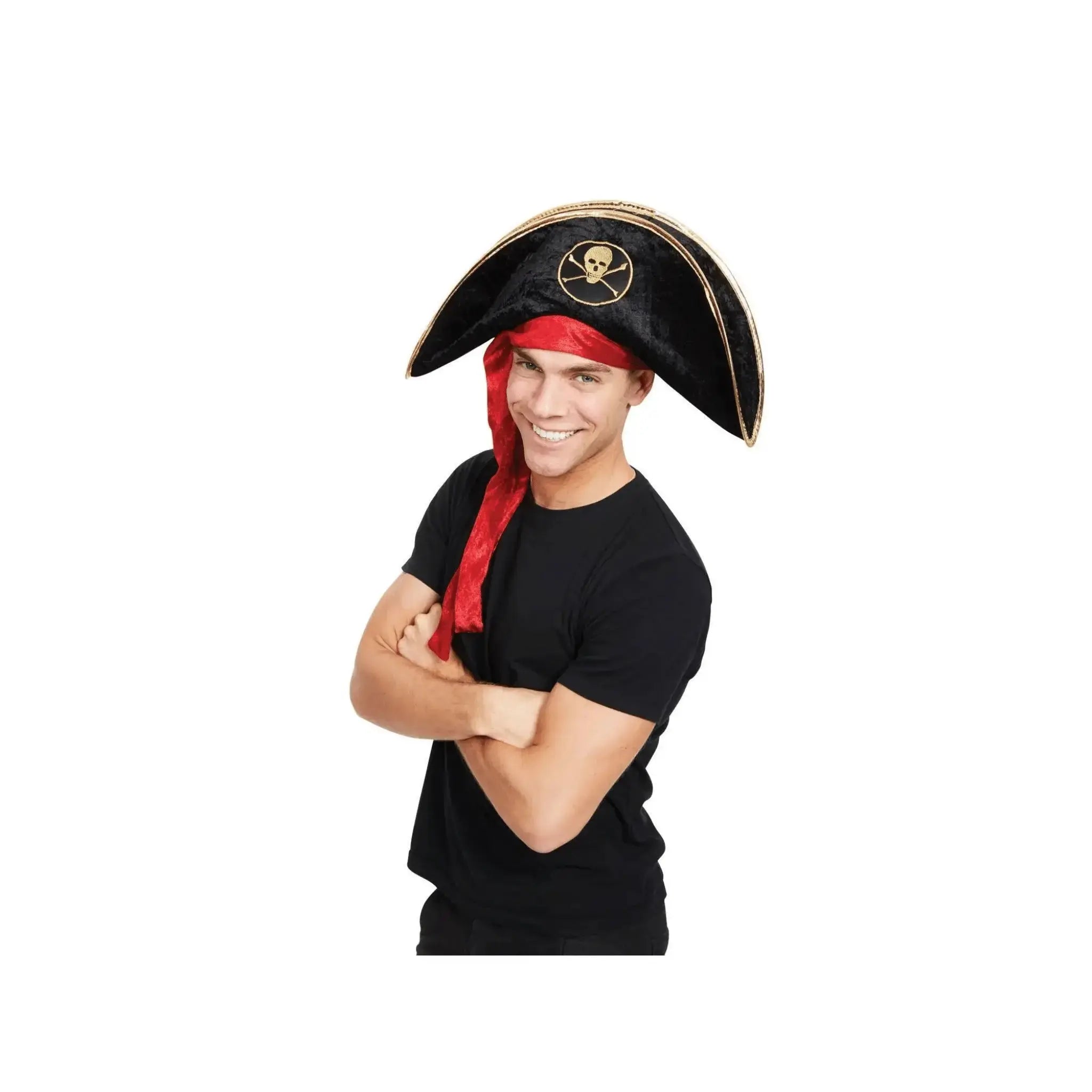 Pirate Hat Deluxe Velvet | The Party Hut