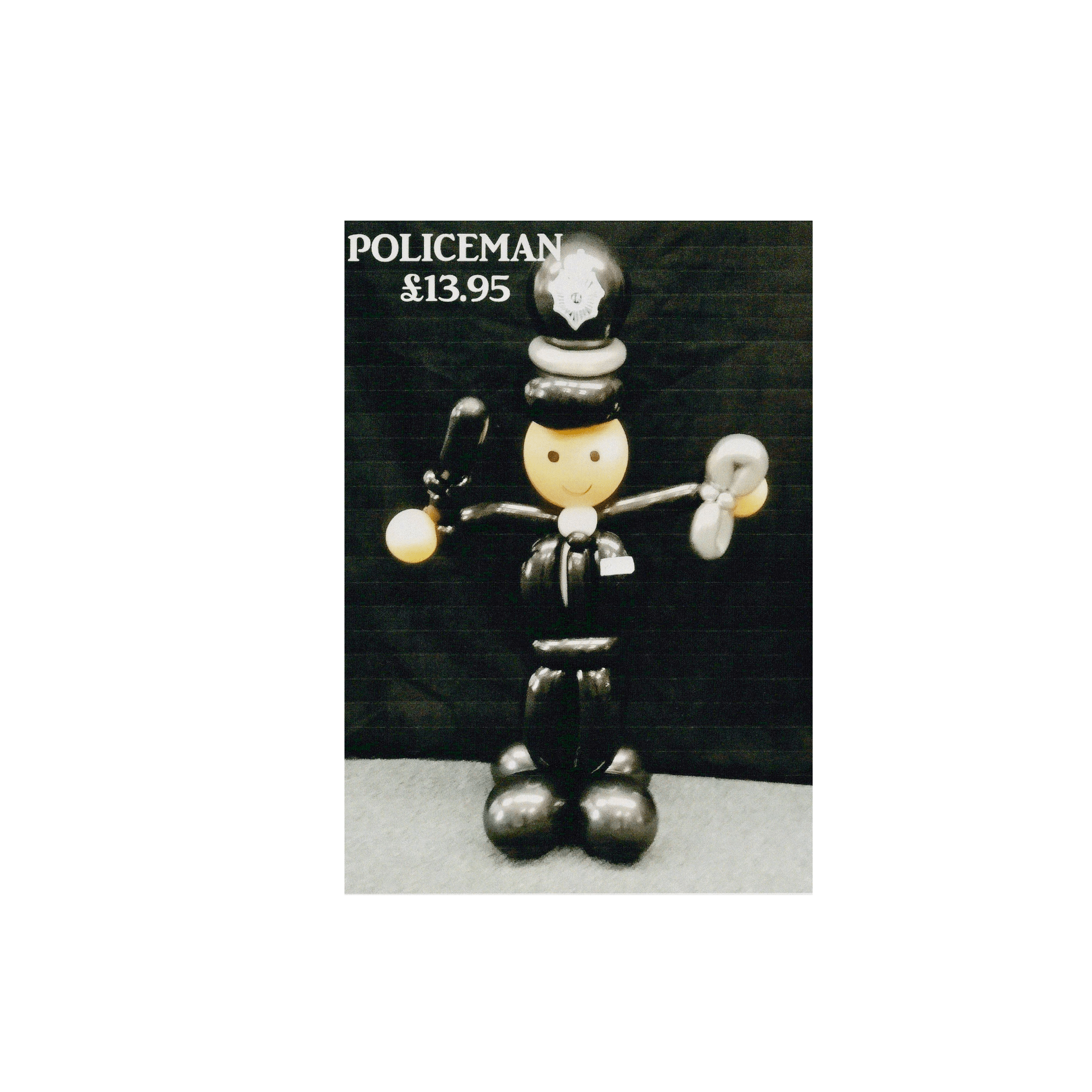 Policeman Balloon Character | The Party Hut