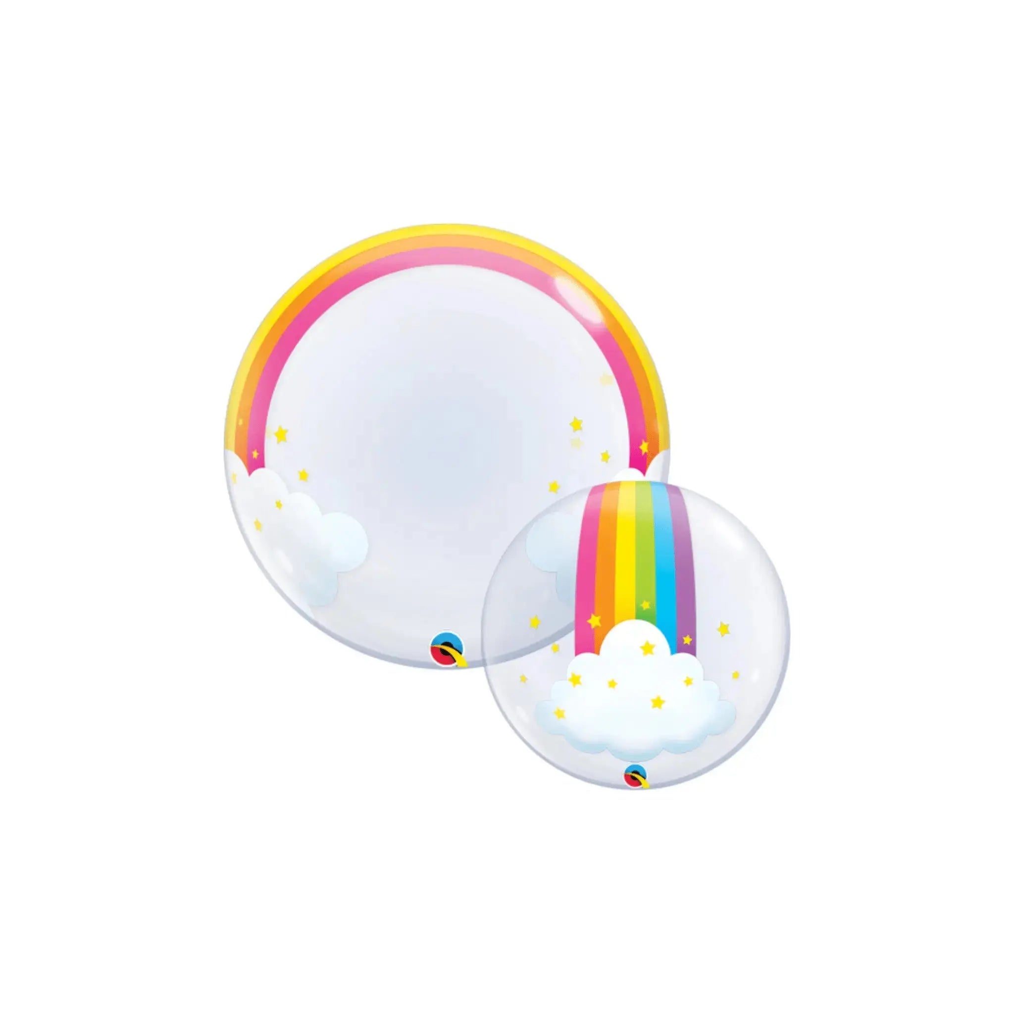 Rainbow Clouds Deco Bubble Balloon | The Party Hut