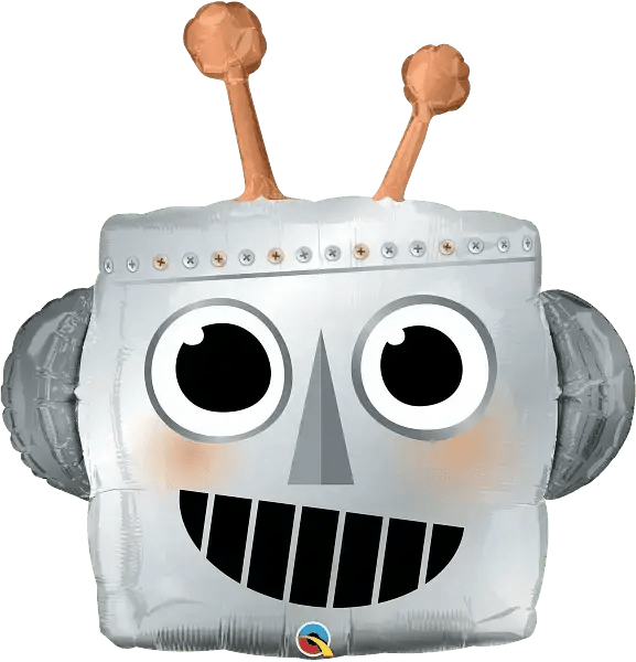 Robot Head Balloon | The Party Hut