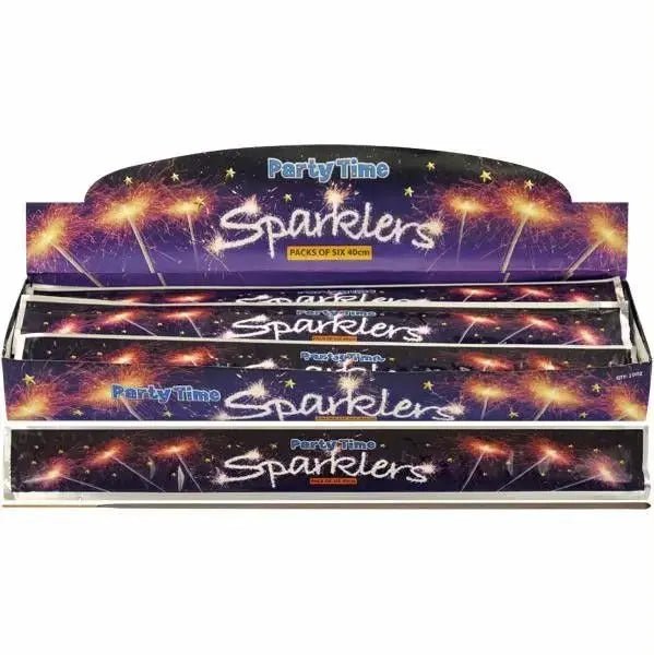 Sparklers - 40cm - Pack of 6 | The Party Hut