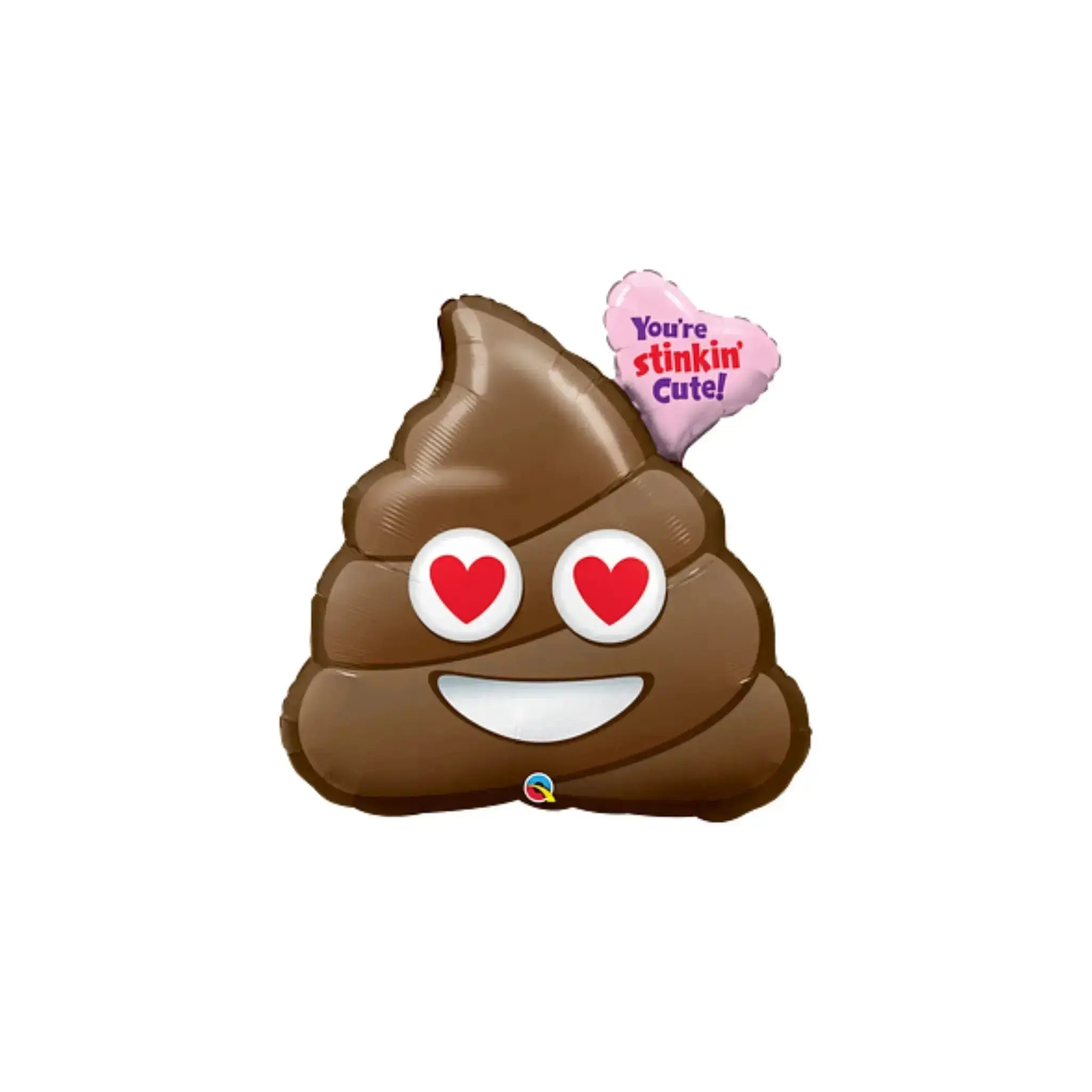 Stinking Cute Poop Emoji Balloon | The Party Hut