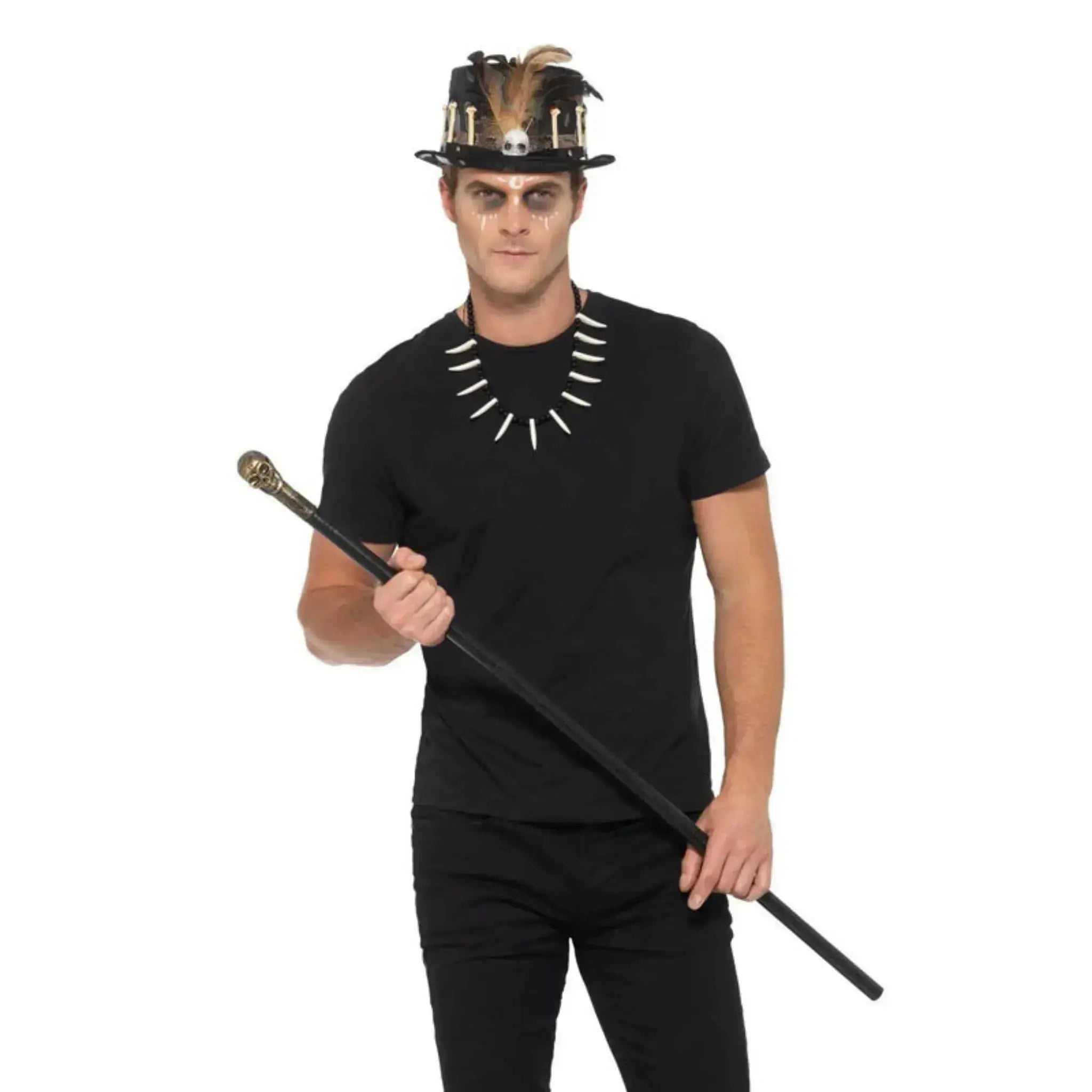 Voodoo Kit, with Feather Top Hat | The Party Hut