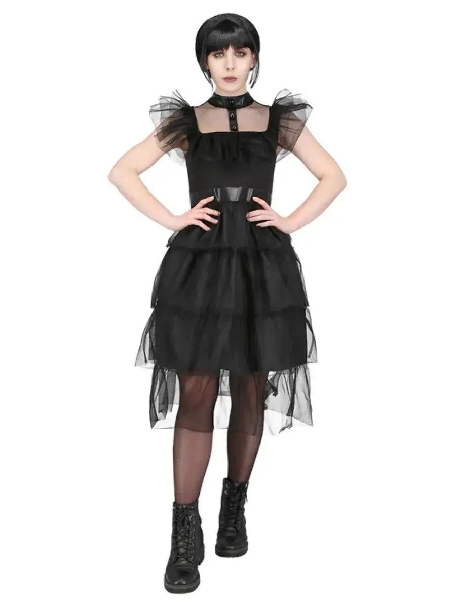 Wednesday Gothic Prom Dress | The Party Hut