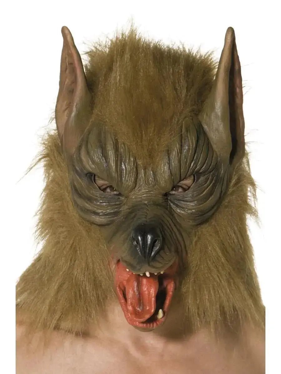 Wolf Mask, Brown | The Party Hut