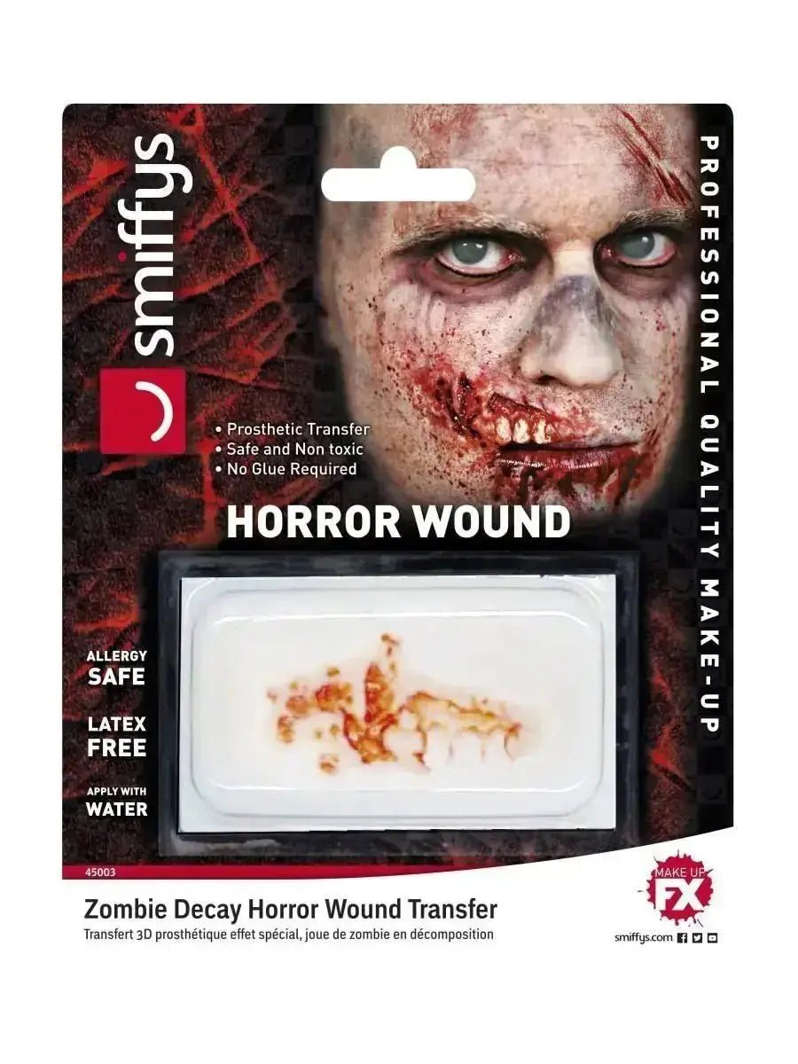 Zombie Decay Wound | The Party Hut