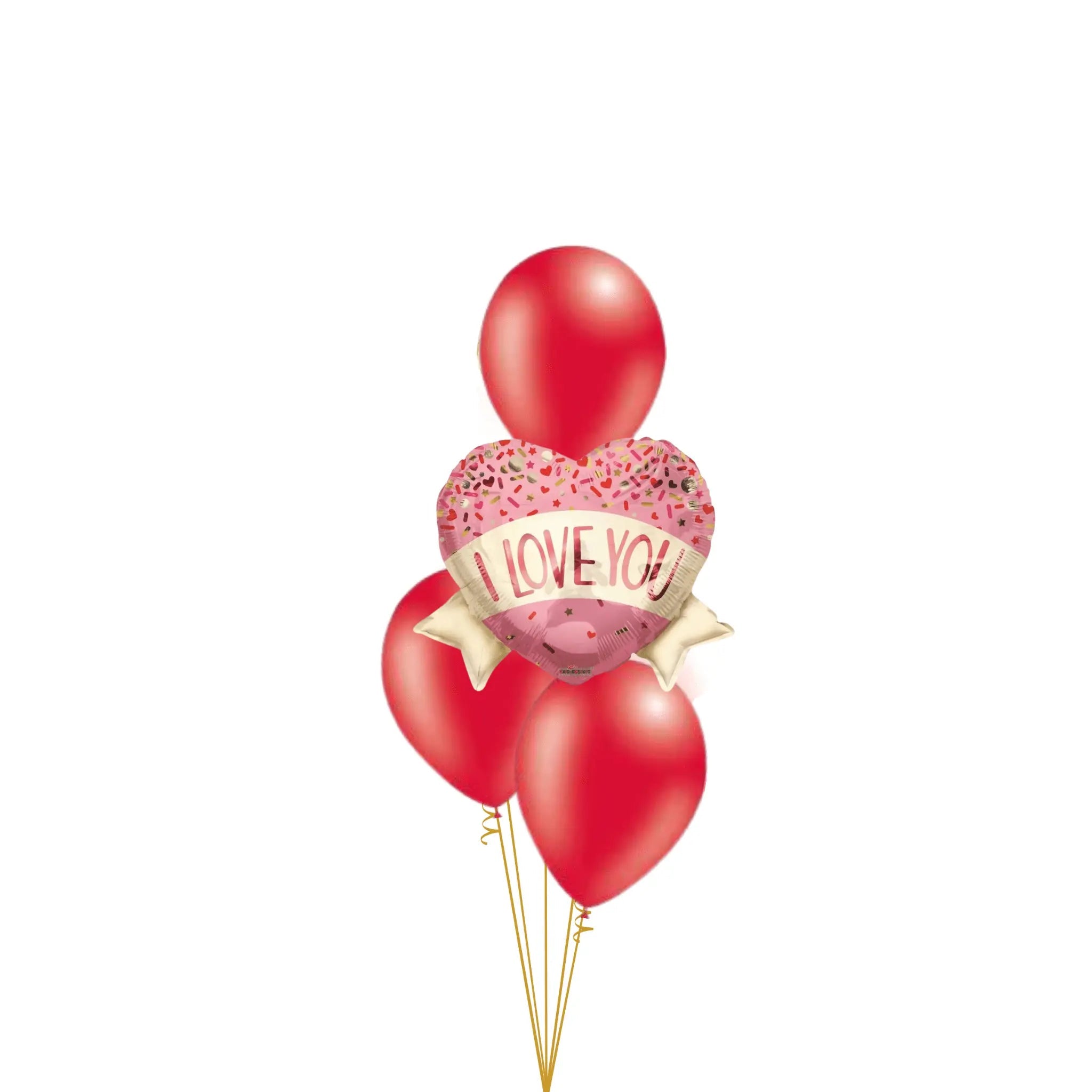 Valentine Foil Balloon Bouquets - The Party Hut