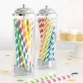 10pk Blue Straws | The Party Hut