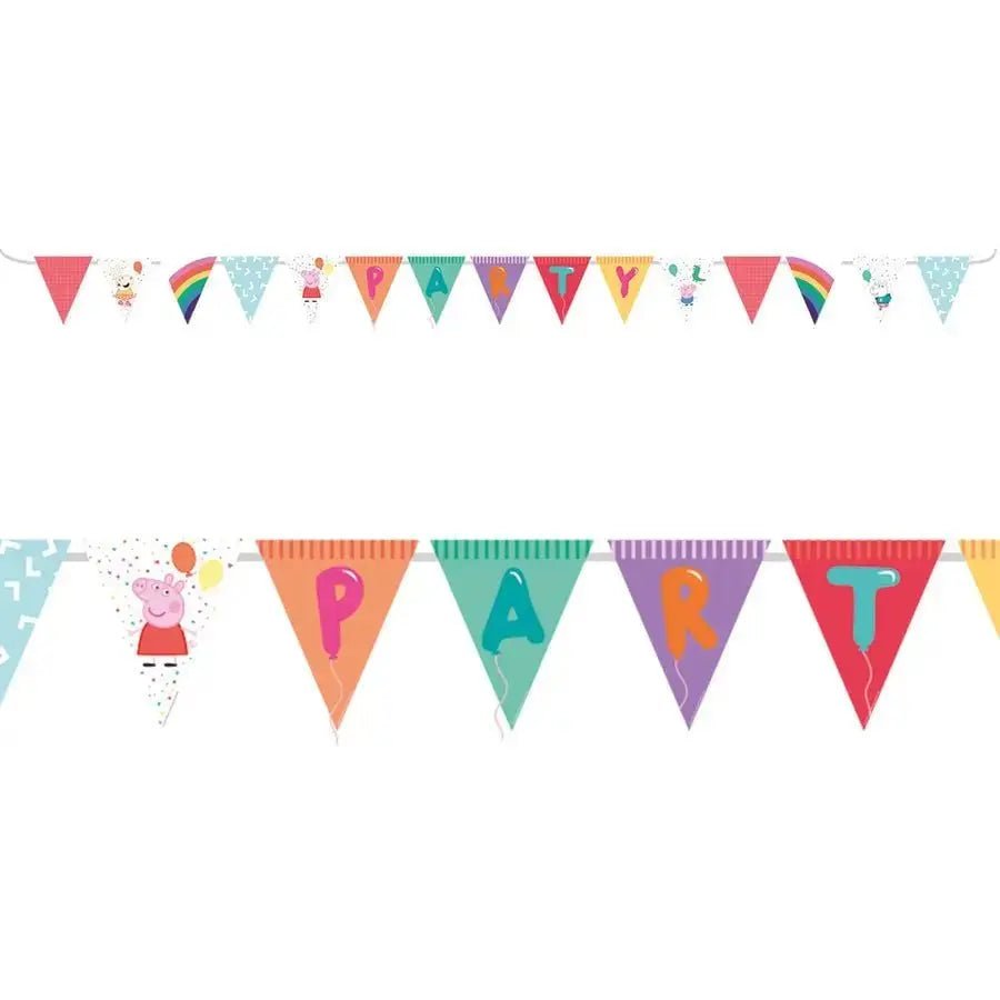 12ft Peppa Pig Bunting | The Party Hut