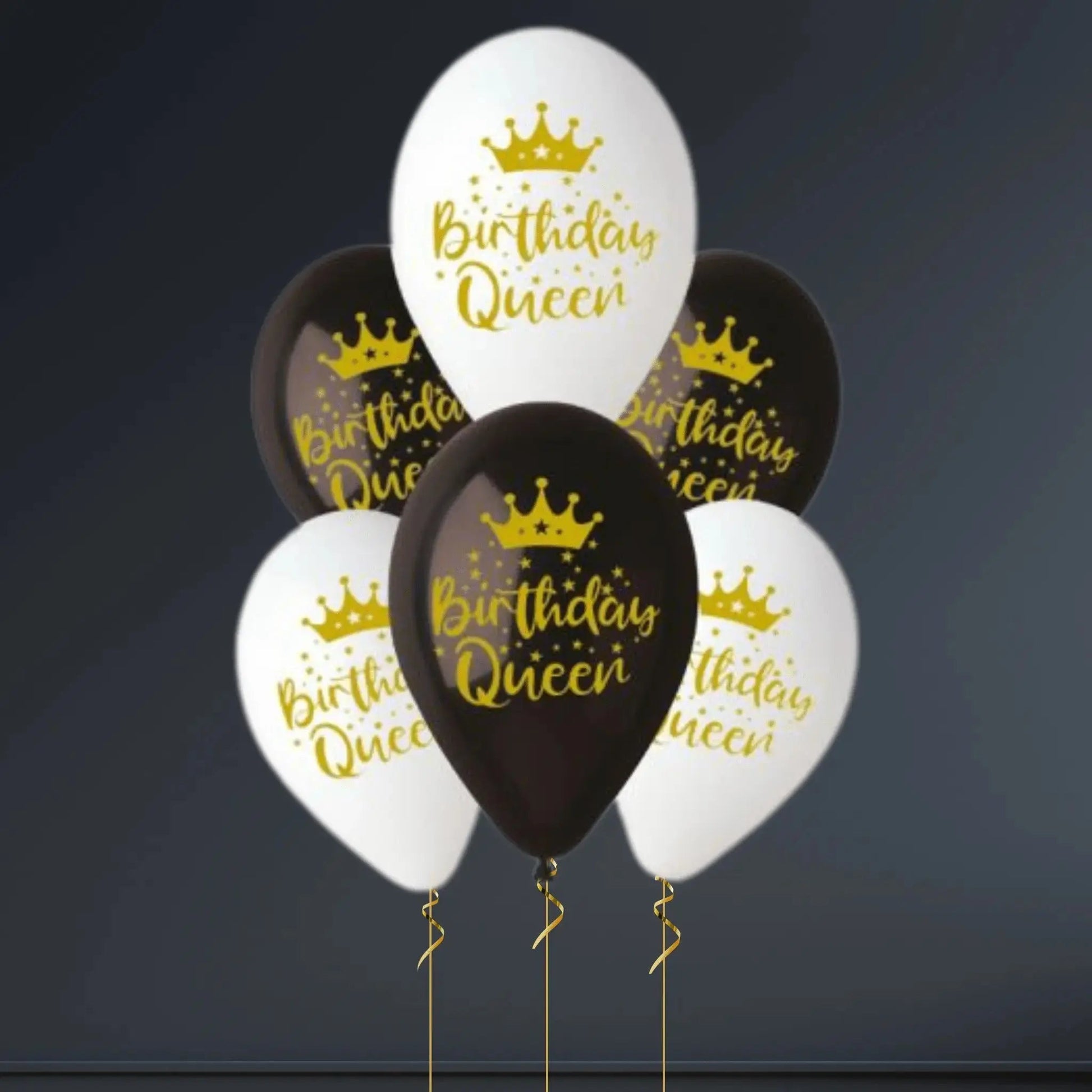 13" Birthday Queen Balloon Bouquet