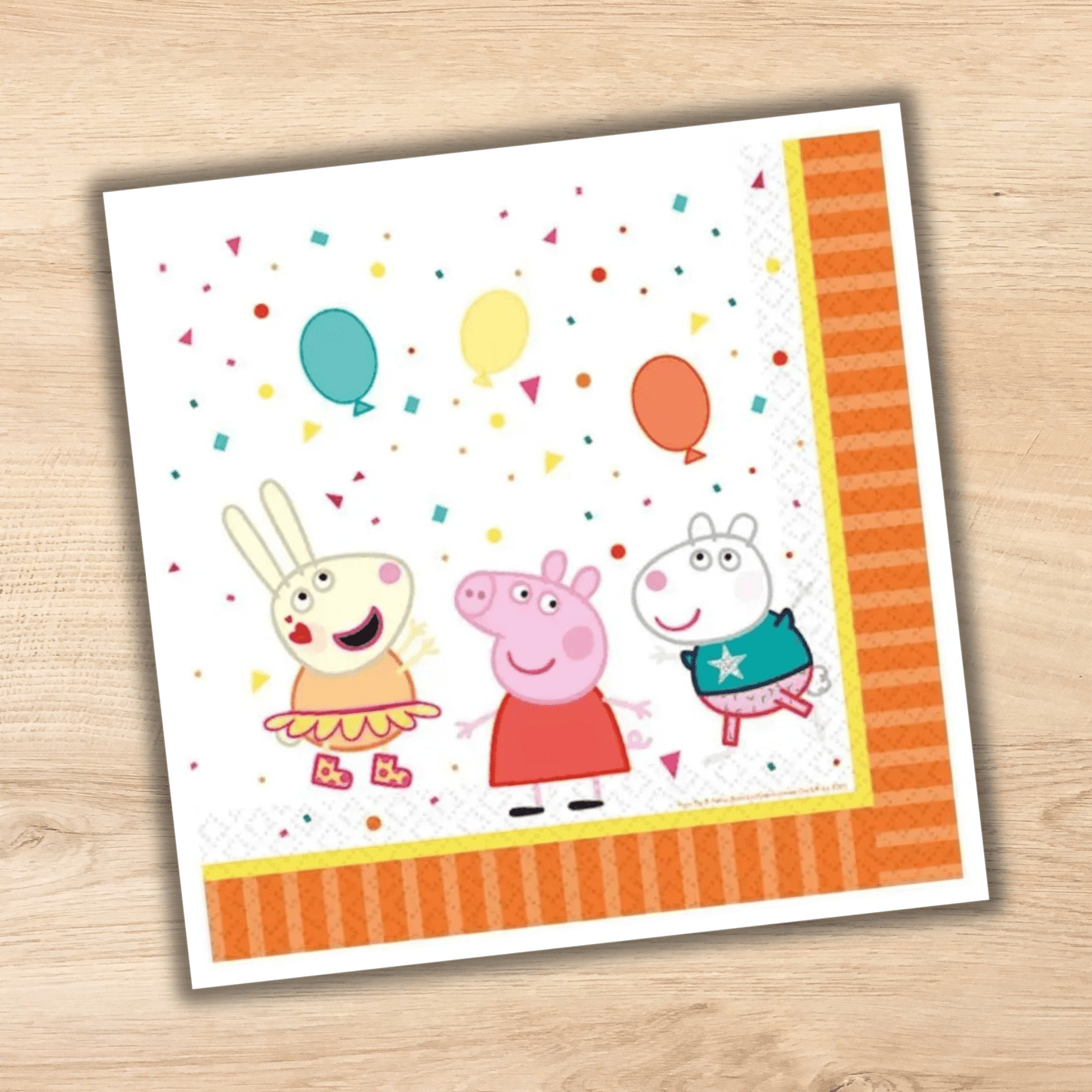 16pk Peppa Pig Napkins | The Party Hut