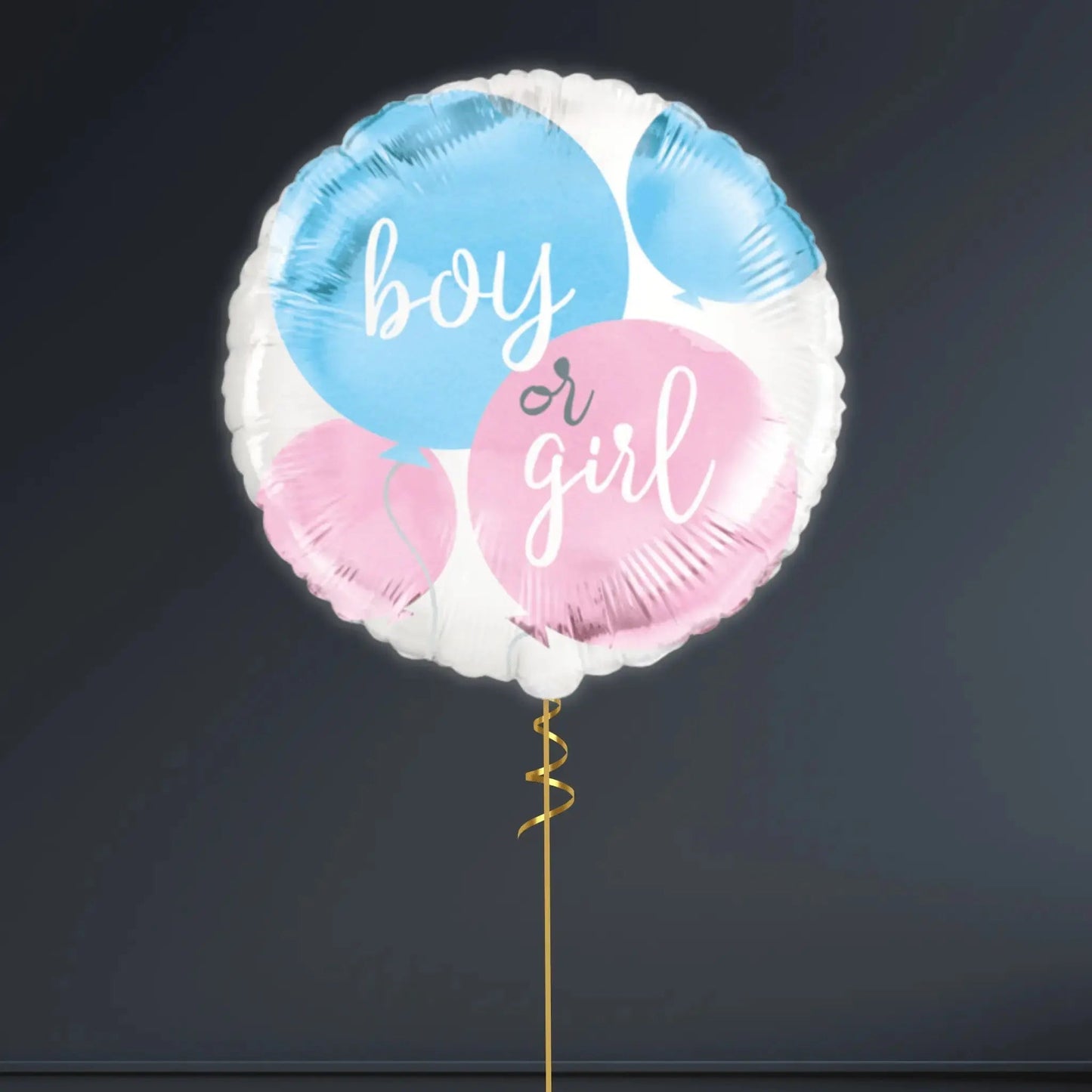 18" Boy or Girl Gender Reveal Foil Balloon | The Party Hut