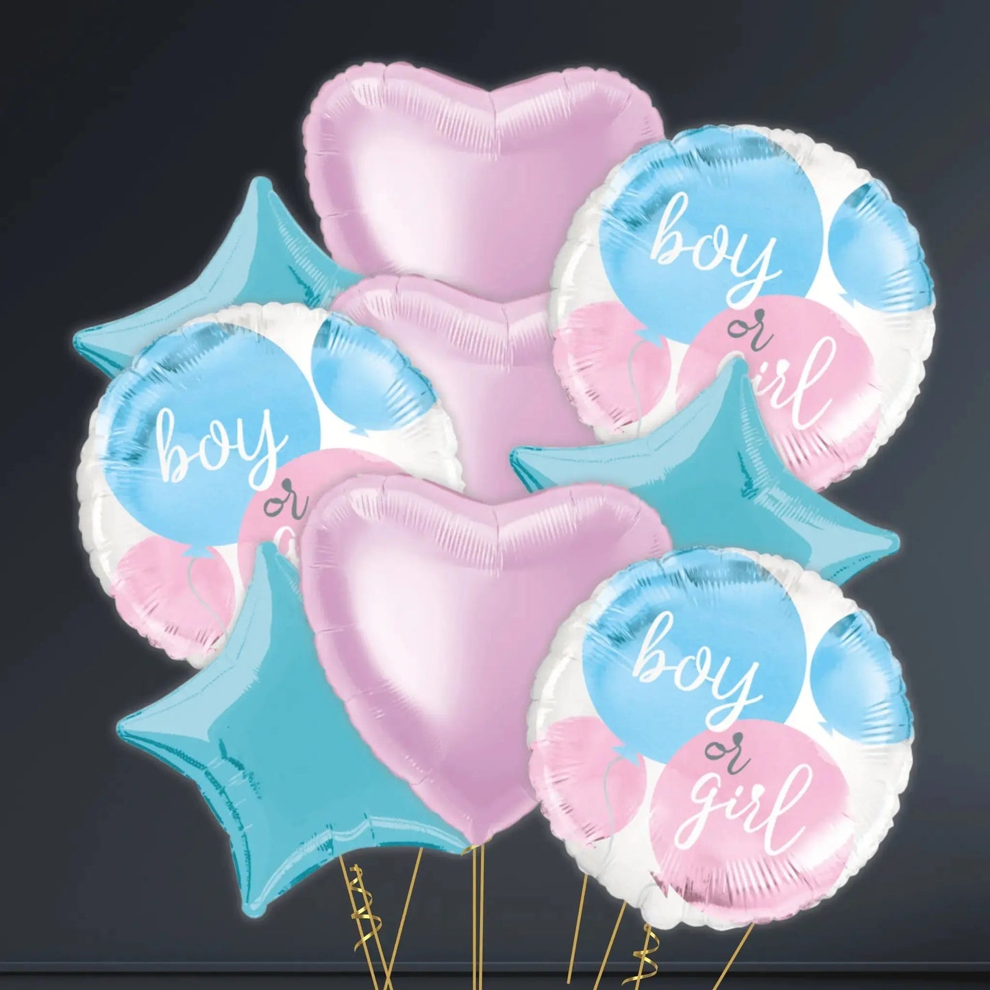 18" Boy or Girl Gender Reveal Foil Balloon | The Party Hut