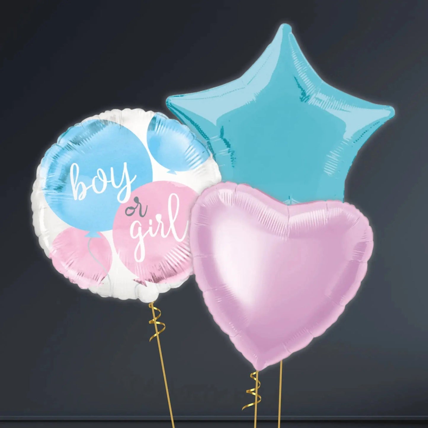 18" Boy or Girl Gender Reveal Foil Balloon | The Party Hut