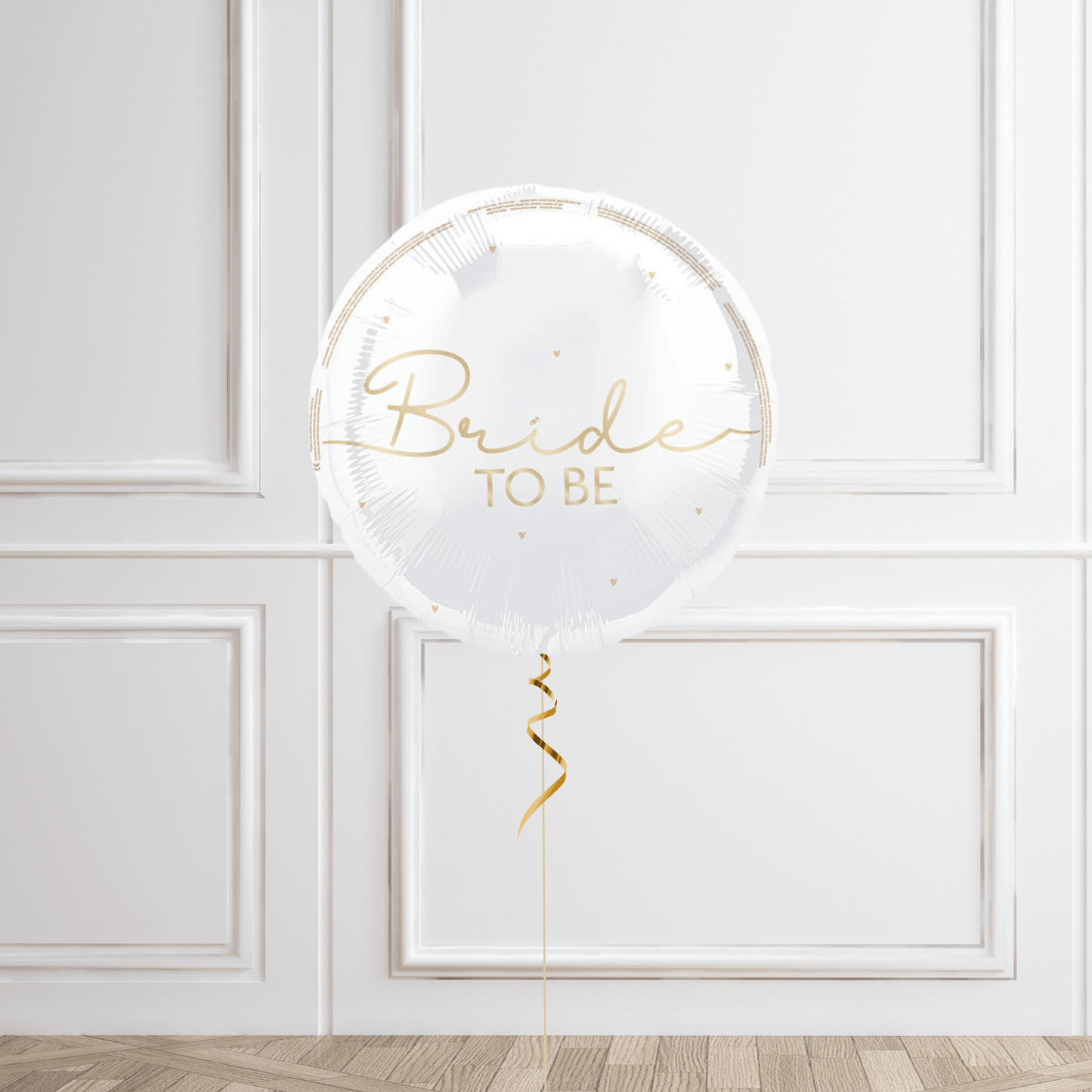 18 - Inch Bride to Be Gold Script Helium Balloon – Perfect for Hen Parties | The Party Hut