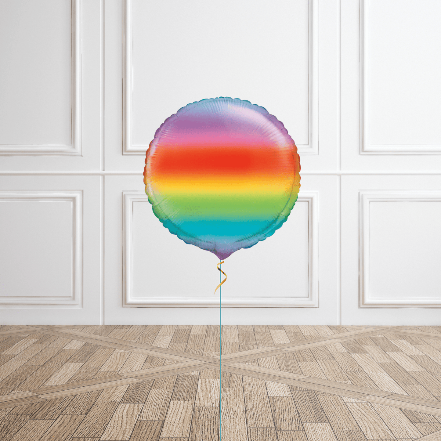 18 - Inch Gradient Rainbow Round Foil Balloon | The Party Hut