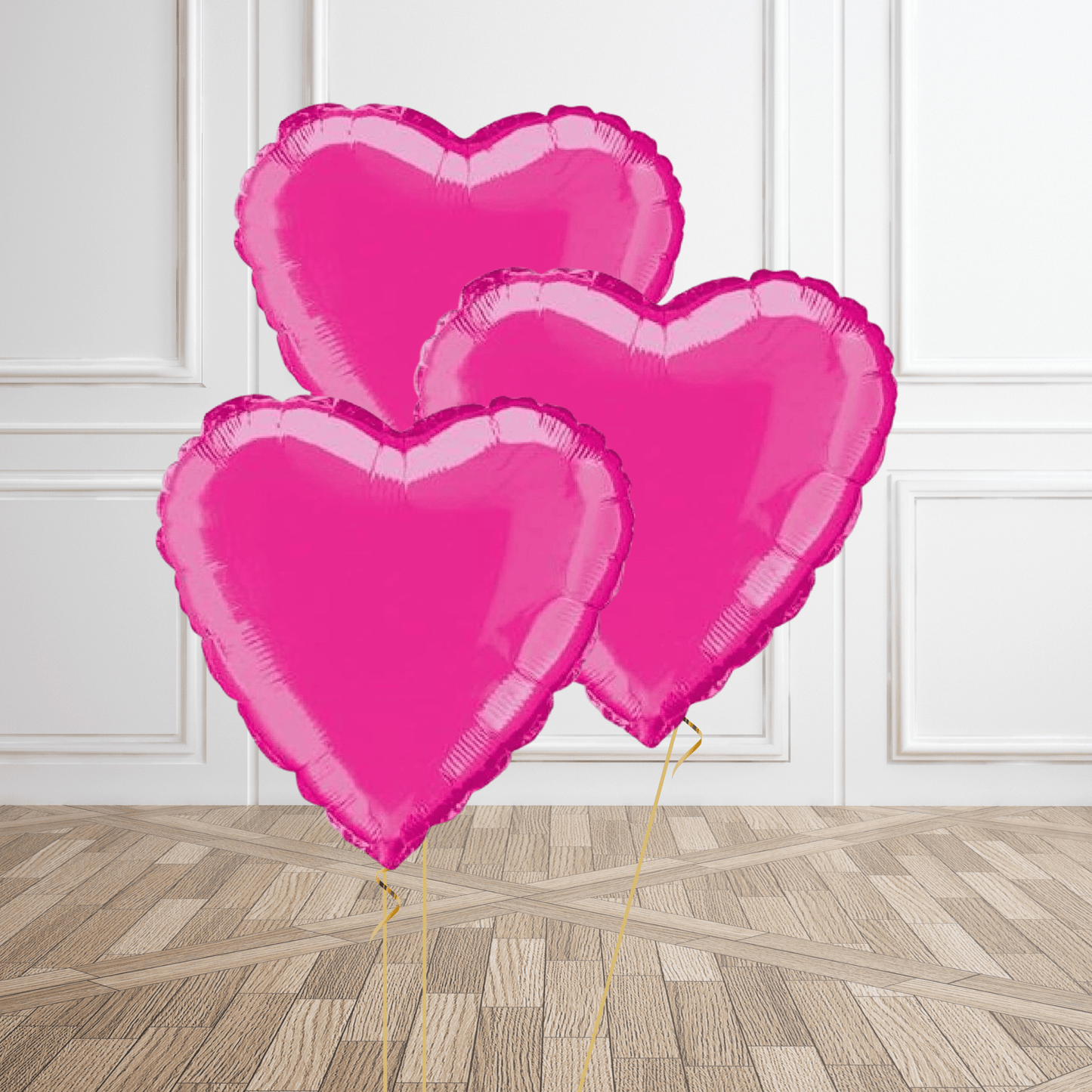 18 - Inch Hot Pink Heart Foil Balloon | The Party Hut