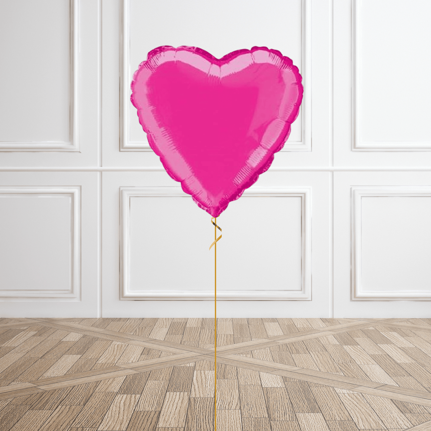 18 - Inch Hot Pink Heart Foil Balloon | The Party Hut