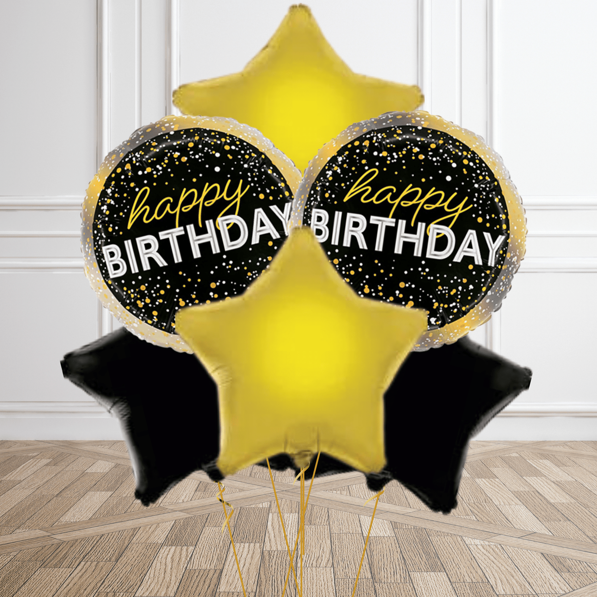 Metallic Birthday Party Foil Balloon Package