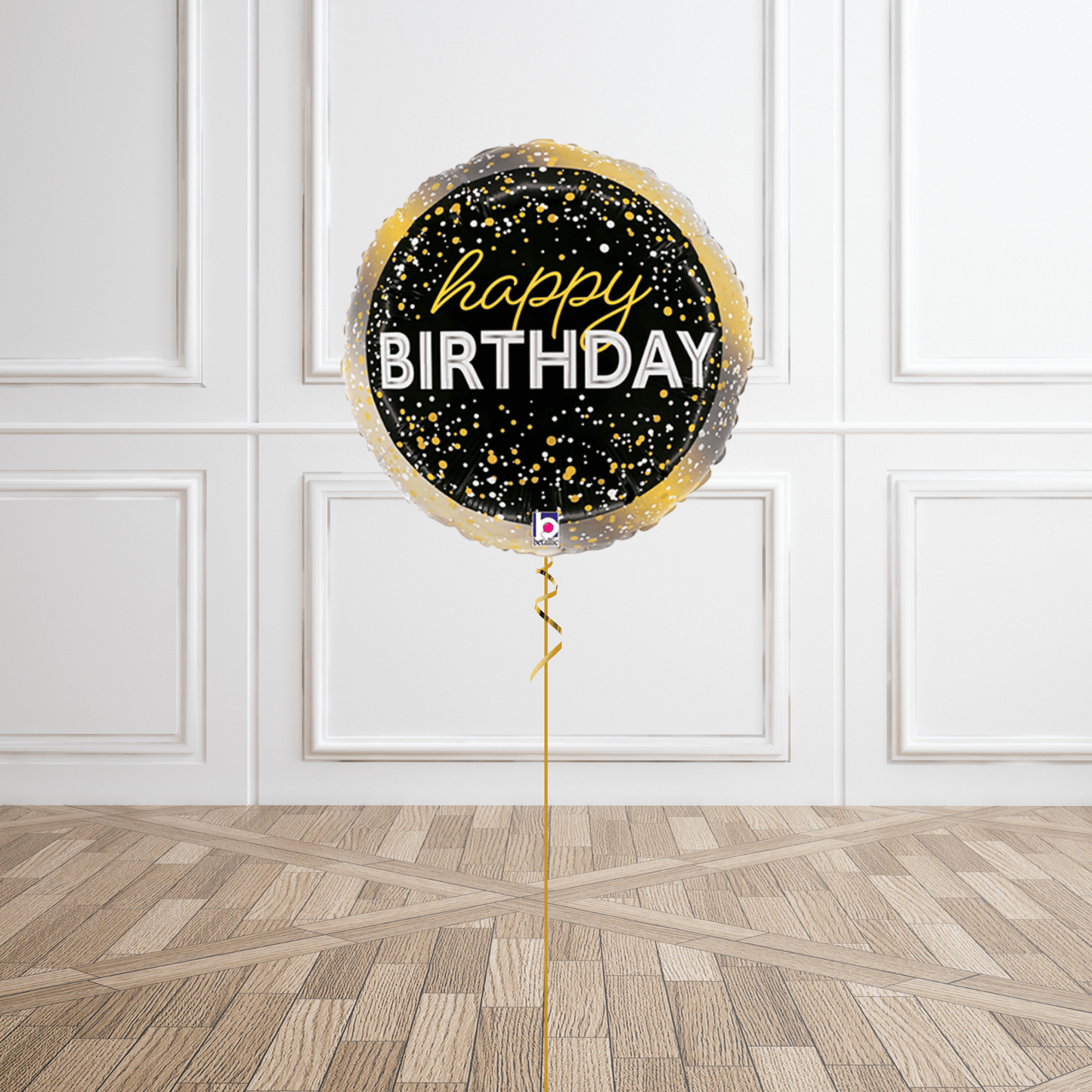 18 - Inch Metallic Birthday Party Foil Balloon Package | The Party Hut