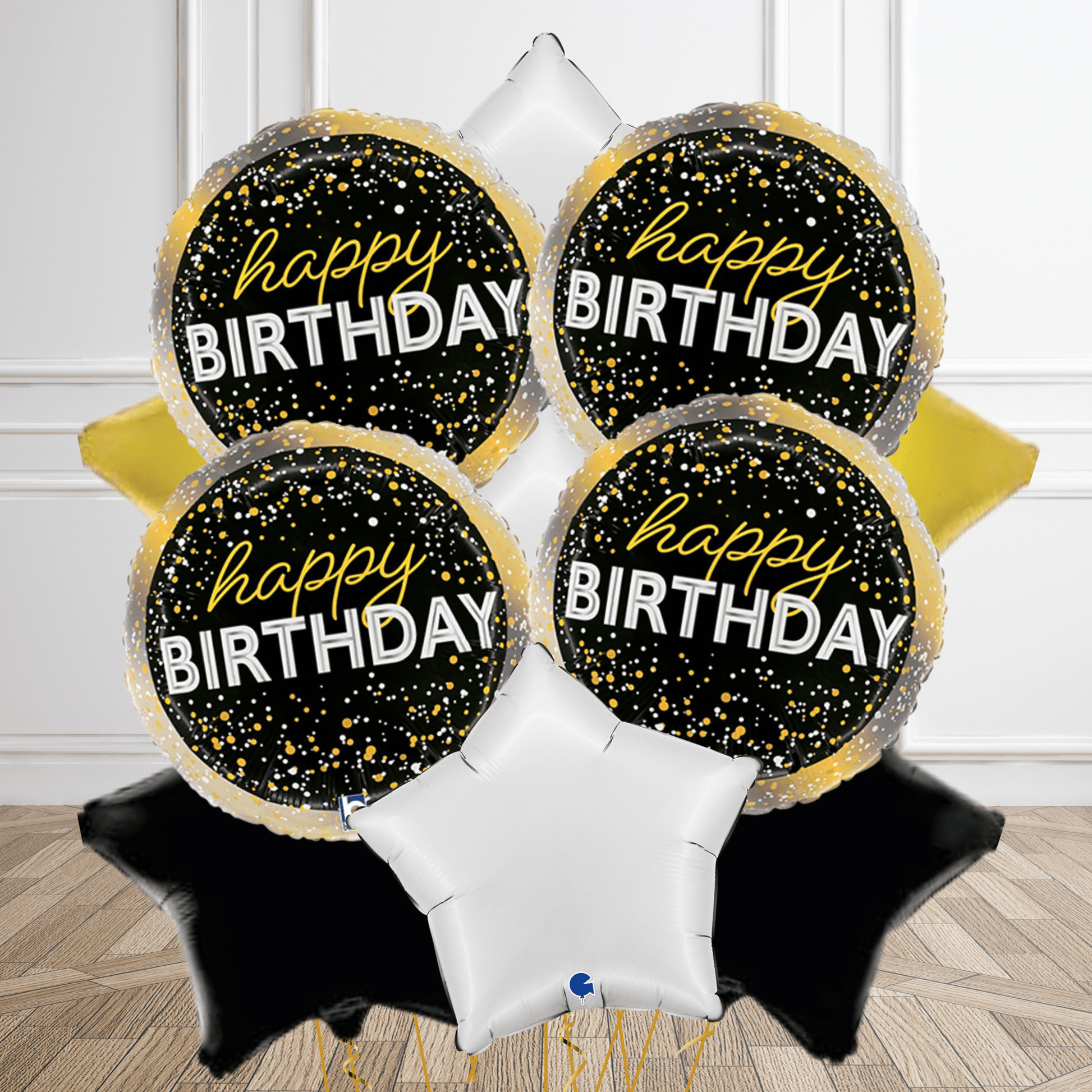 Metallic Birthday Party Foil Balloon Package