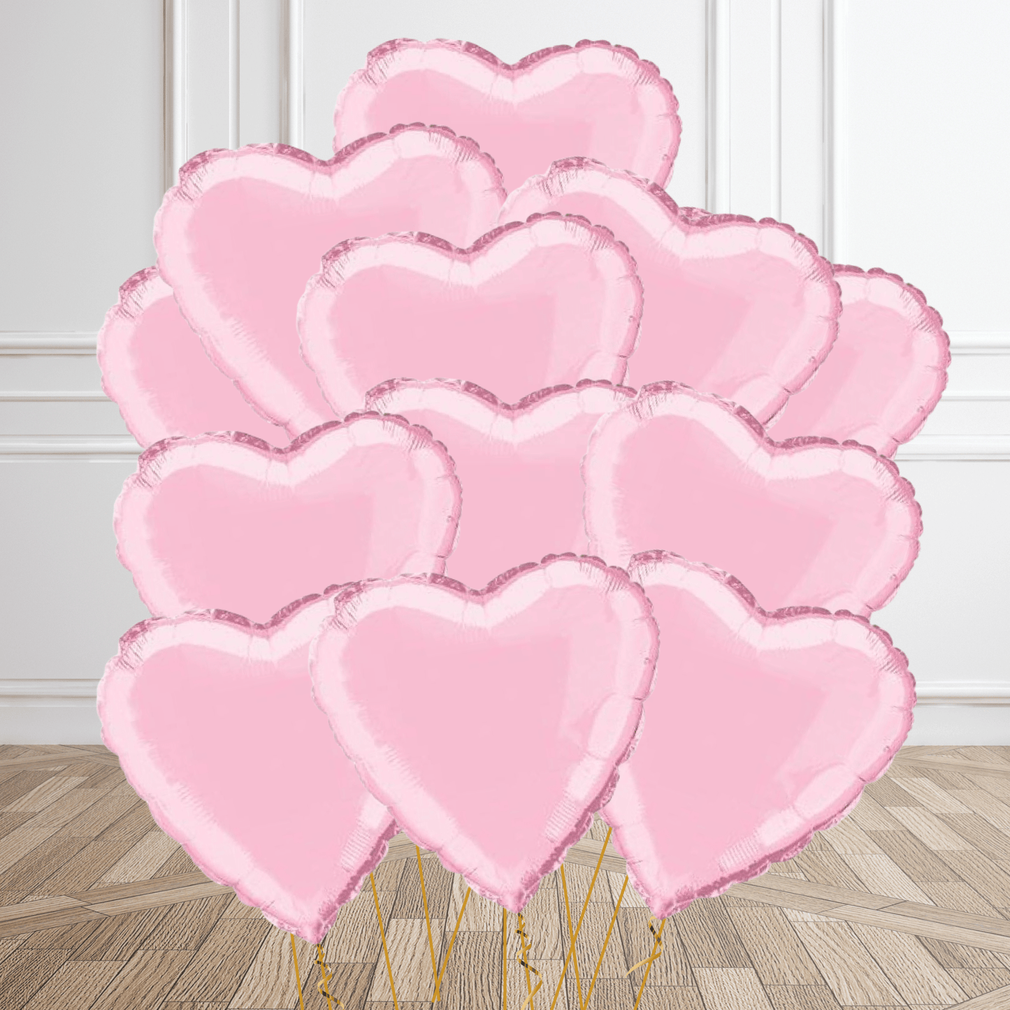 18 - Inch Pastel Pink Heart Foil Balloon | The Party Hut